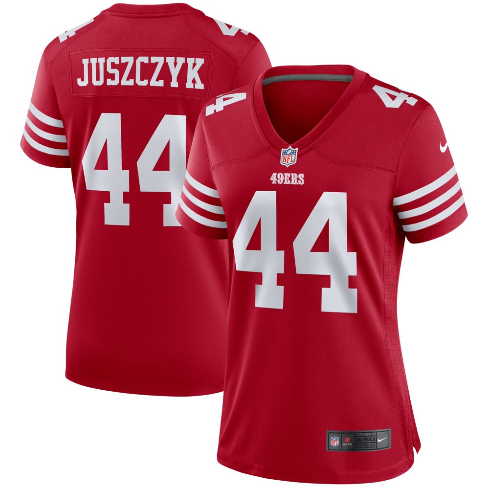 Kyle Juszczyk San Francisco  Nike Women's Player Game Jersey - Scarlet
