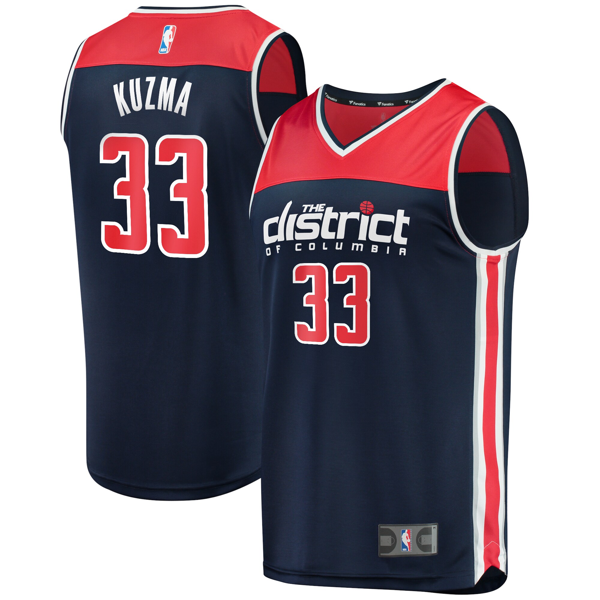 Fanatics Kyle Kuzma Washington Wizards Jersey - Ultimate 2024 Statement Edition #33