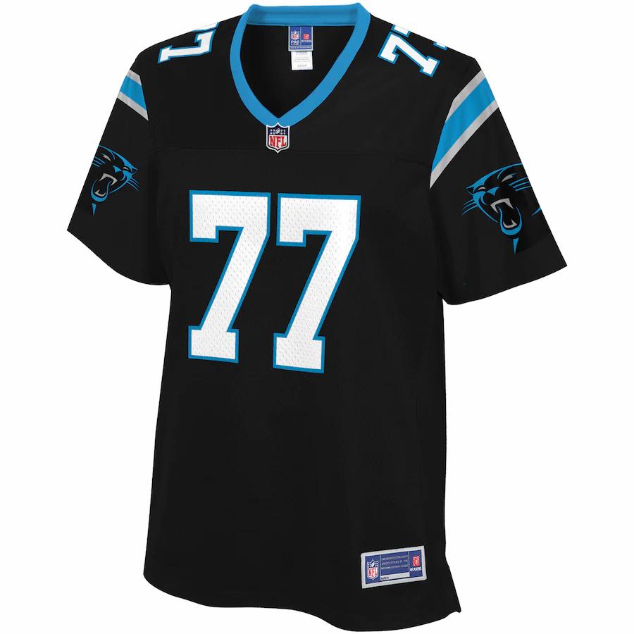 Kyle Love Carolina Panthers NFL Pro Line Women's Team Color Player Jersey - Black