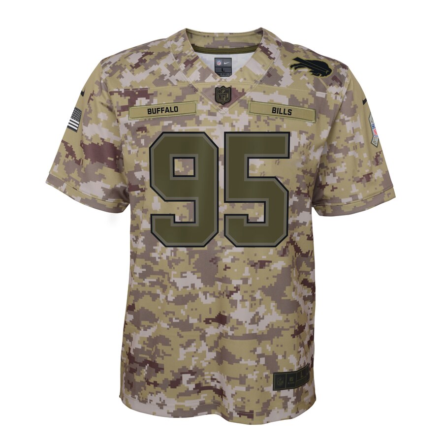 Kyle Williams Buffalo Bills Nike Youth Salute to Service Game Jersey - Camo