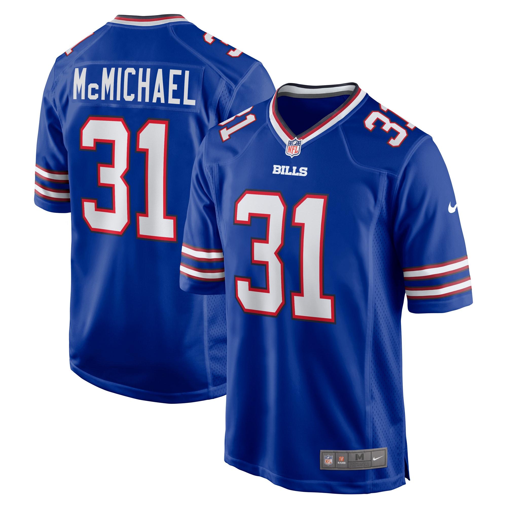 Kyler McMichael Buffalo Bills Nike Game Player Jersey - Royal