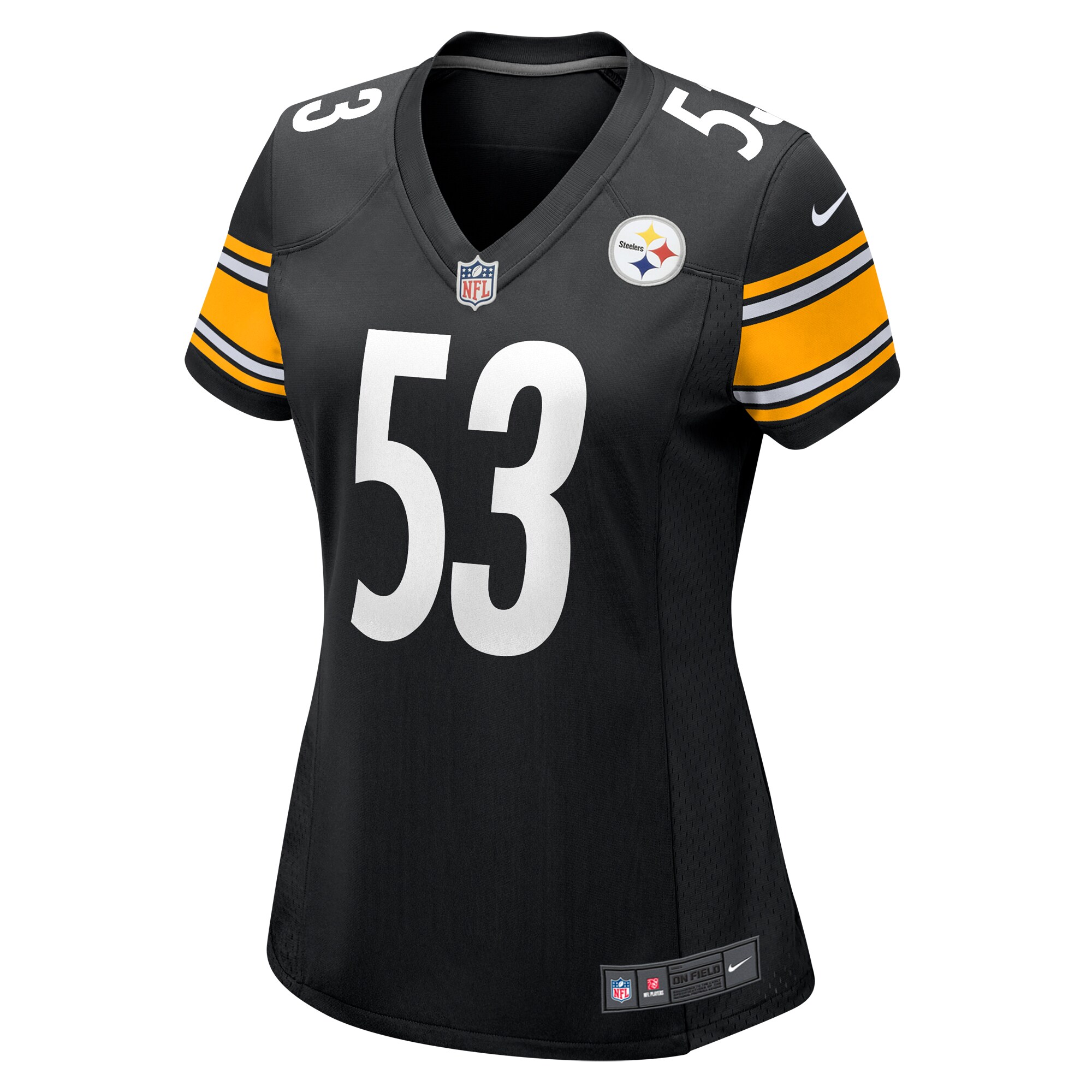Kyron Johnson Pittsburgh Steelers Nike Women's  Game Jersey -  Black