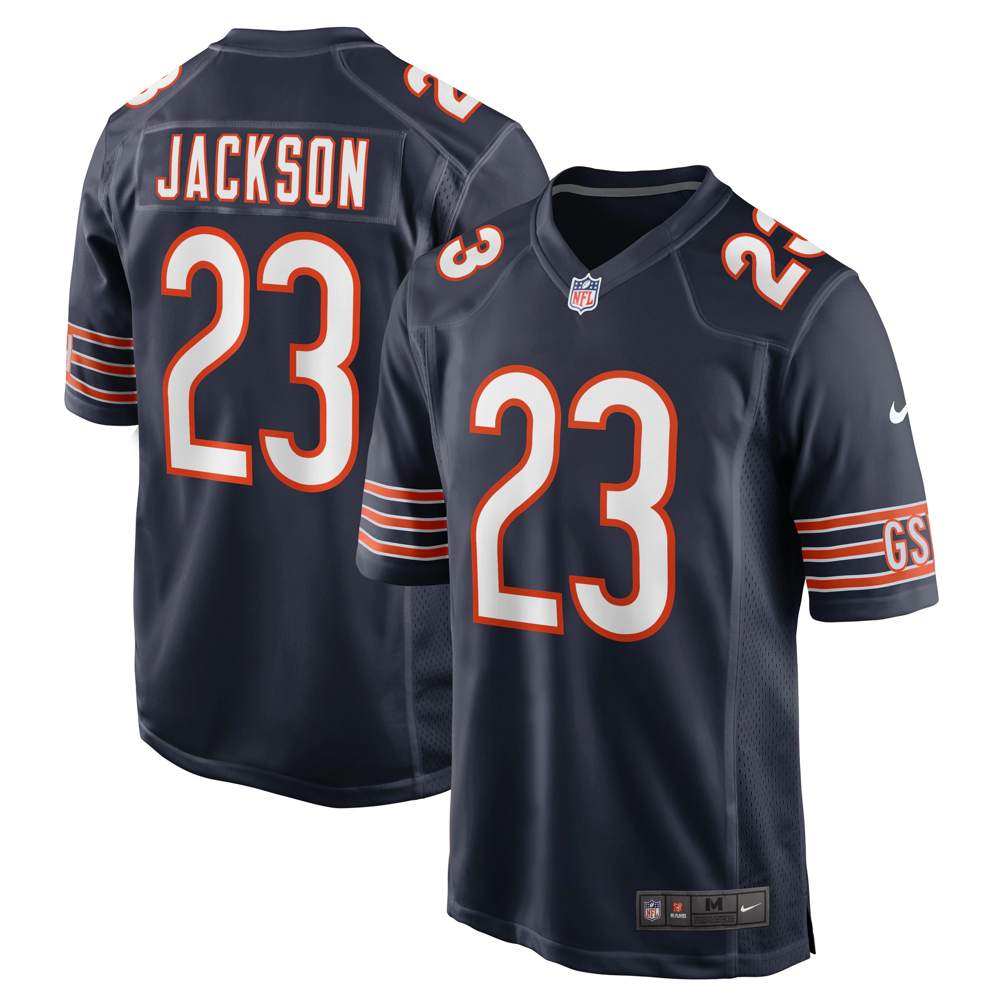 Lamar Jackson Chicago Bears Nike Game Player Jersey - Navy