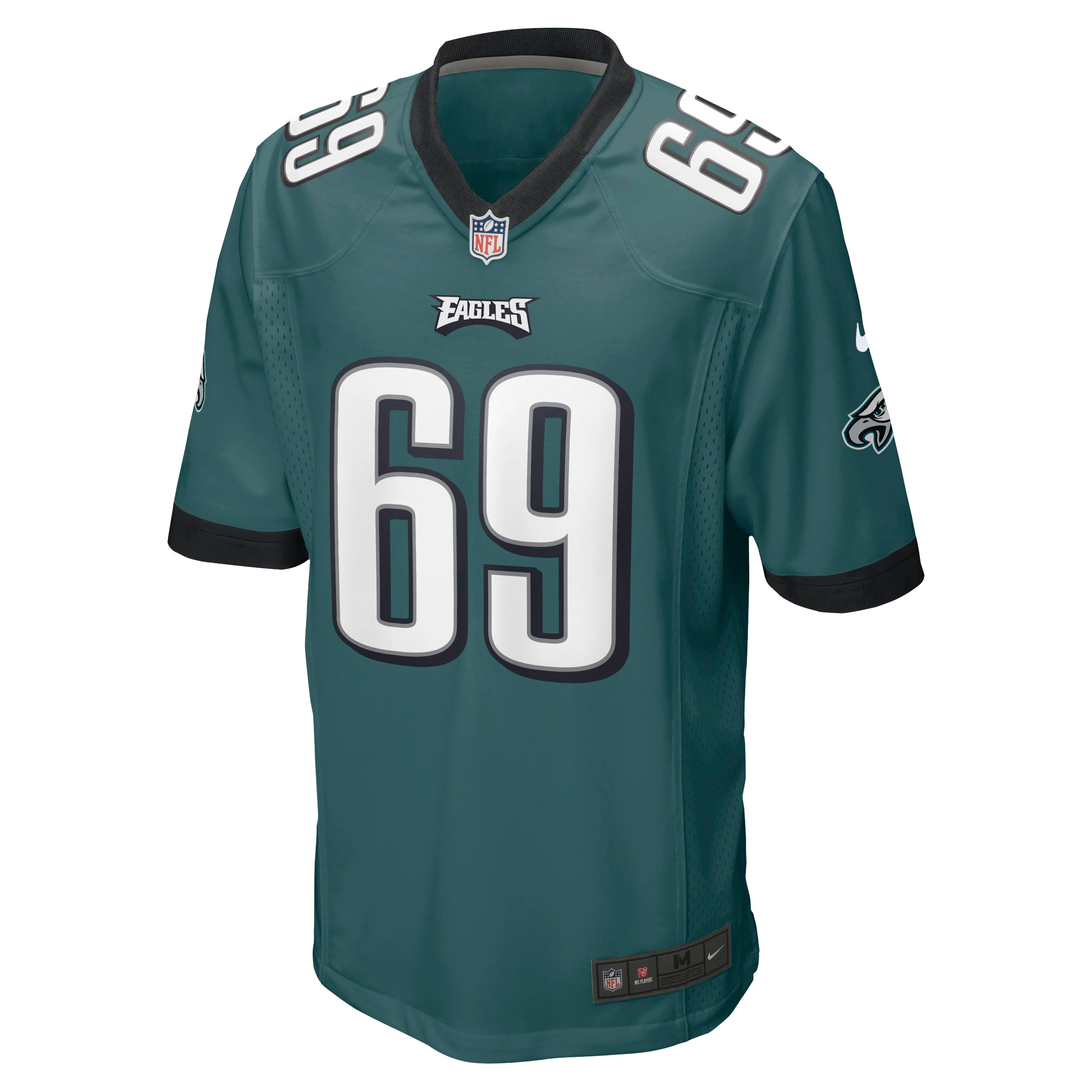 Landon Dickerson Philadelphia Eagles Nike Game Player Jersey – Midnight Green