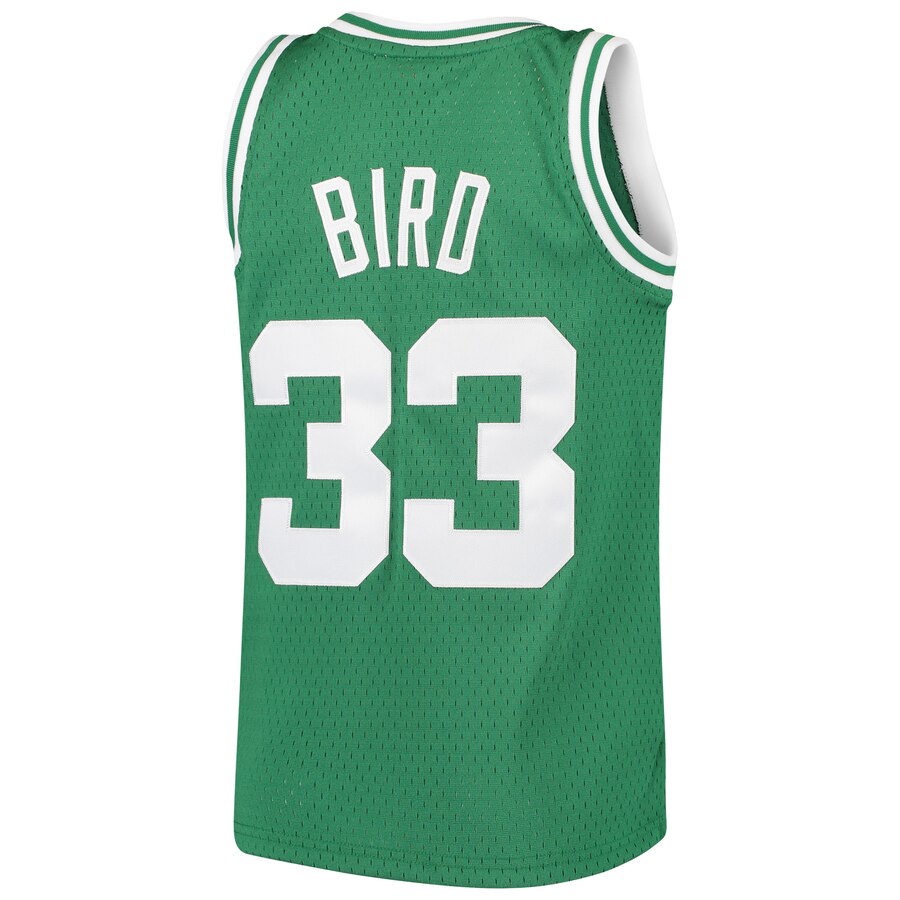 Larry Bird Boston Celtics Mitchell & Ness Youth Hardwood Classics Swingman Throwback Jersey – Kelly Green