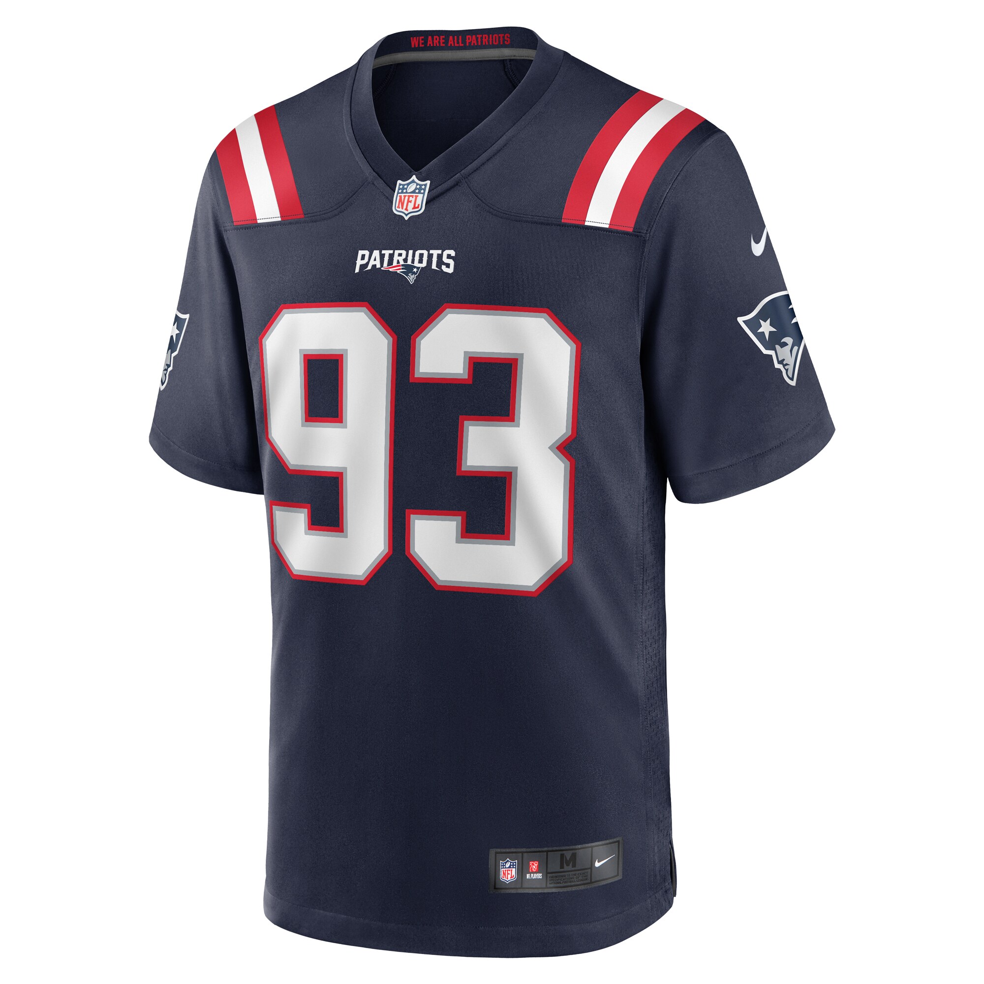Lawrence Guy New England Patriots Nike Team Game Jersey -  Navy