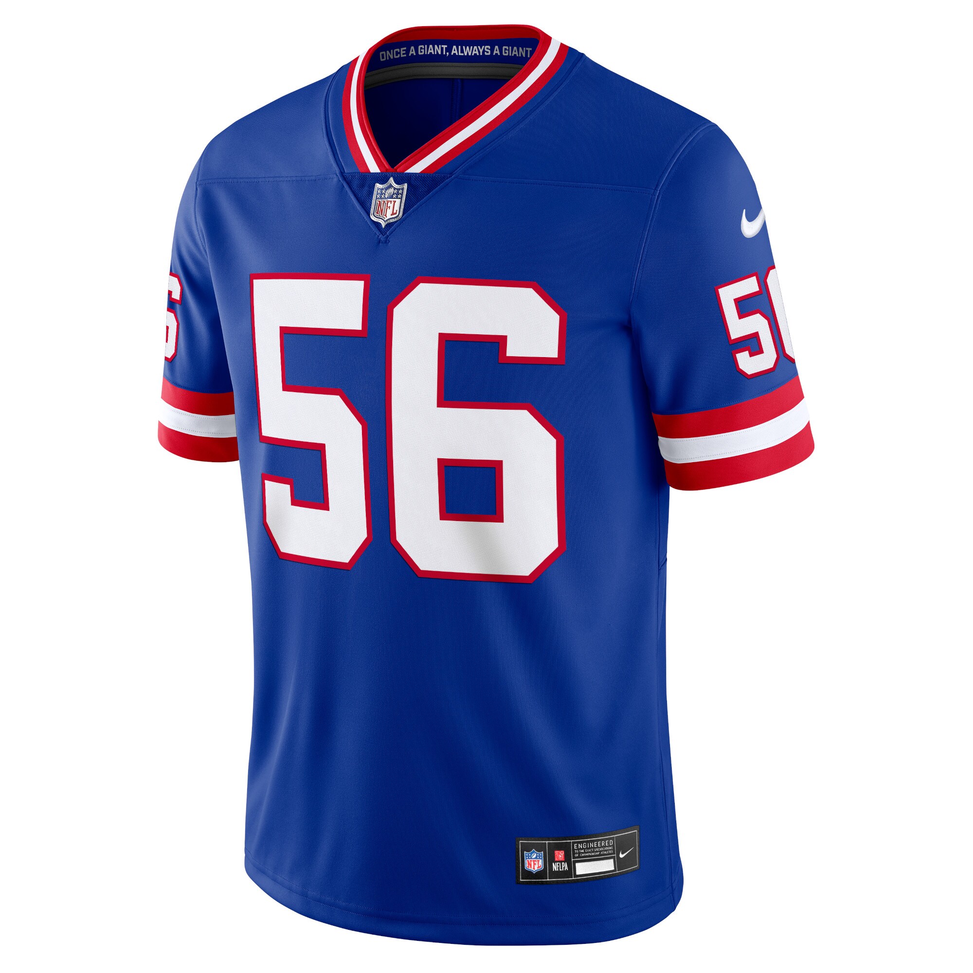 Lawrence Taylor New York Giants Nike Alternate Vapor Untouchable Limited Jersey - Royal