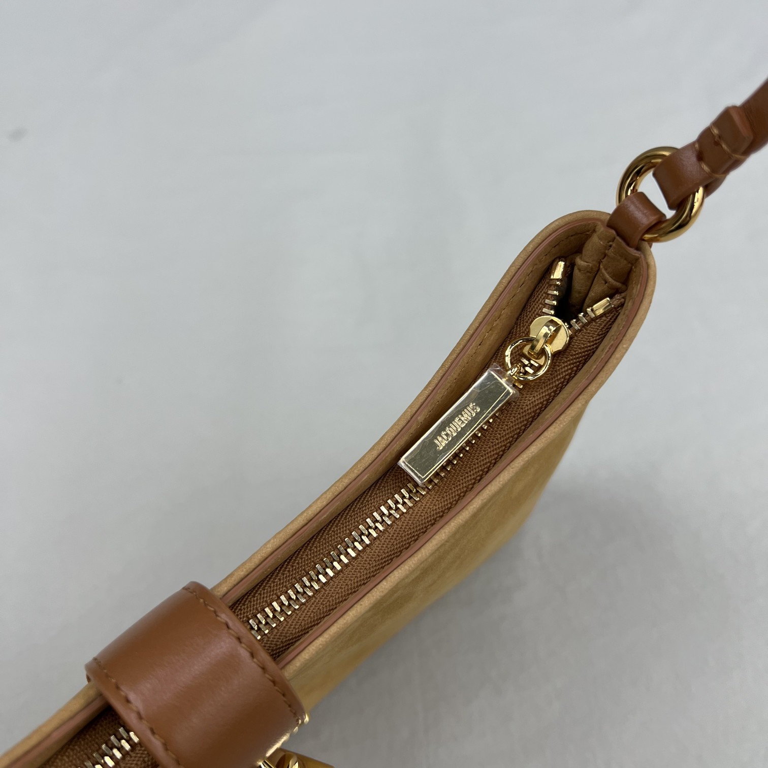 Leather handbag Jacquemus Brown in Leather - 35043607