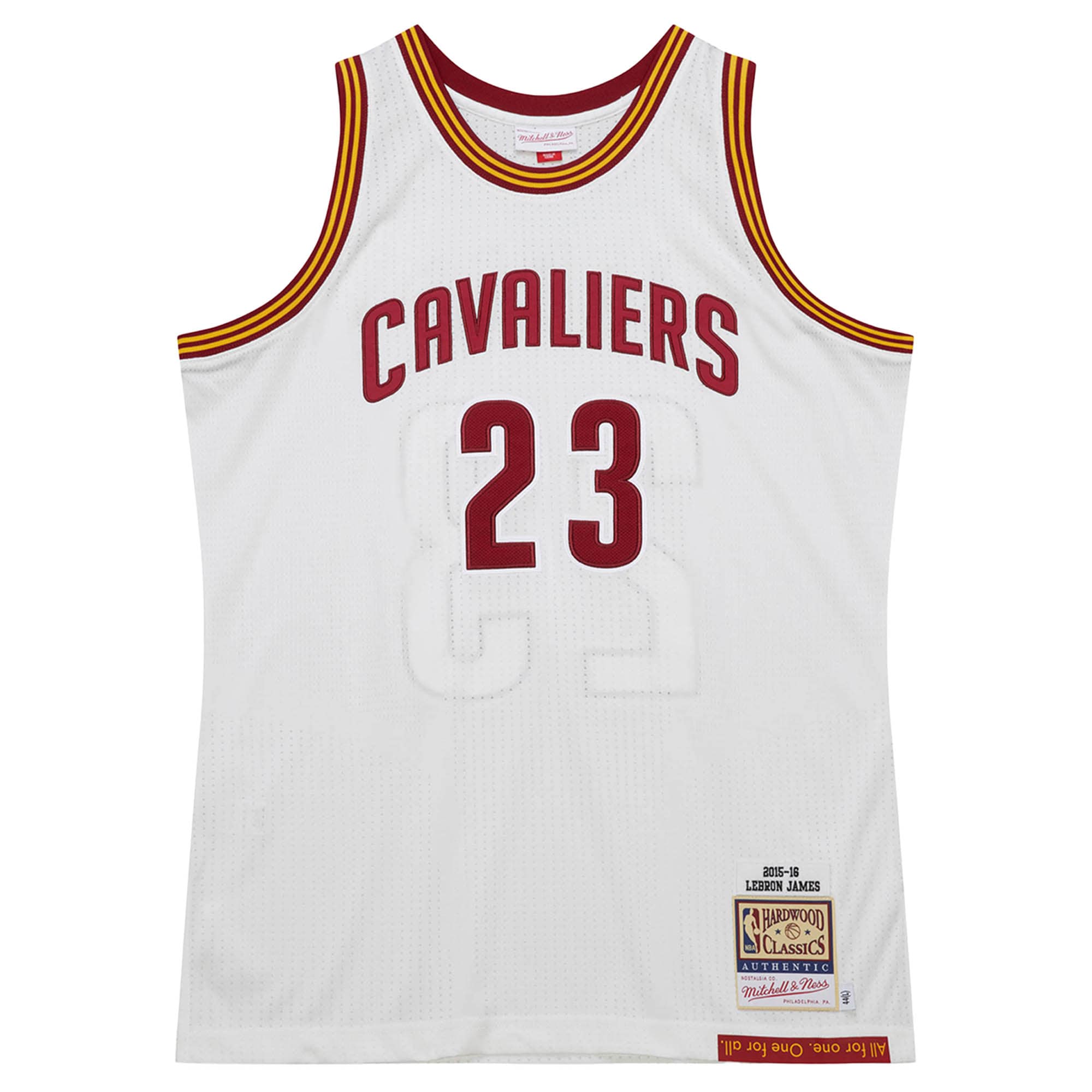 Premium LeBron James Cavs Authentic Jersey Mitchell & Ness 2015/16