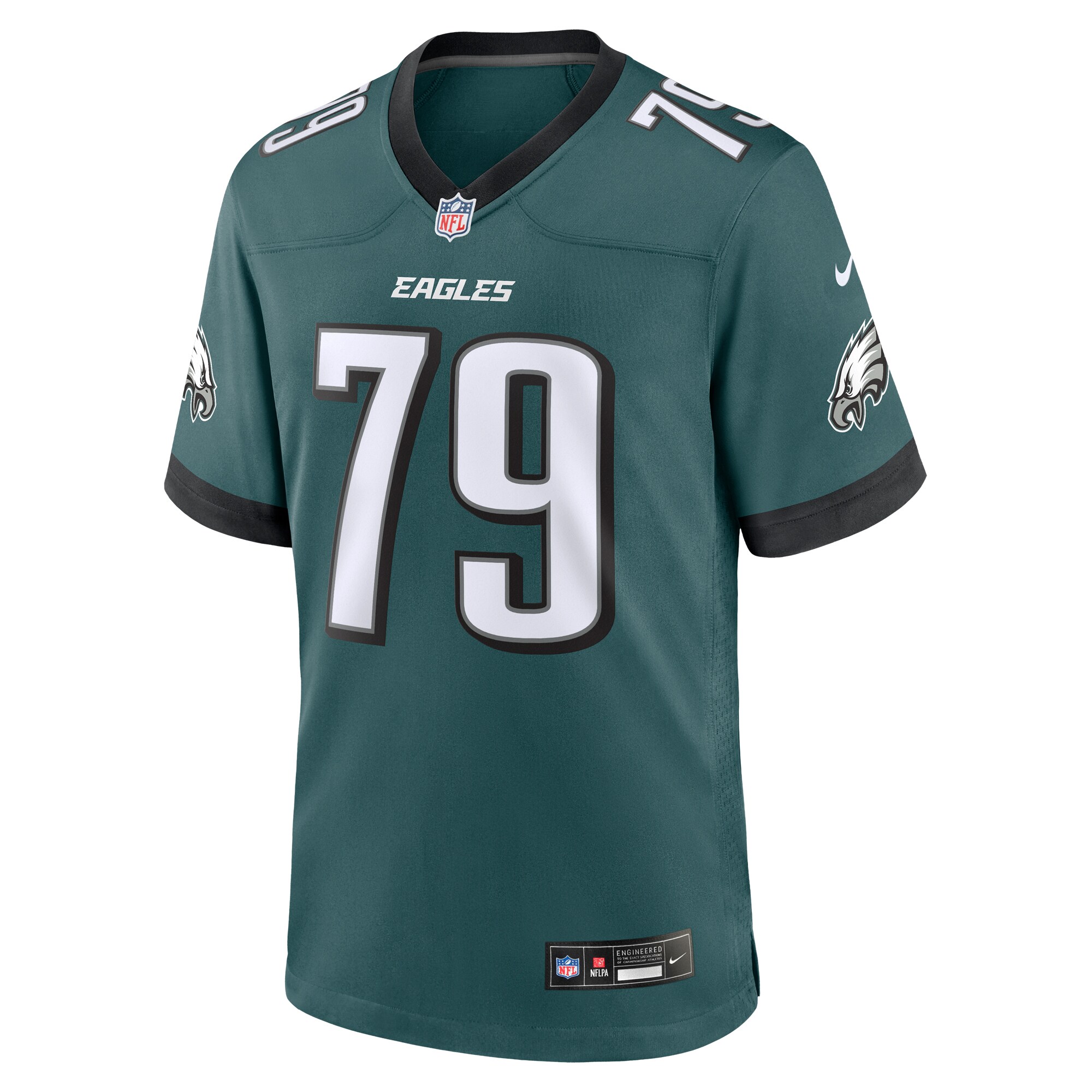 Lecitus Smith Philadelphia Eagles Nike  Game Jersey - Midnight Green