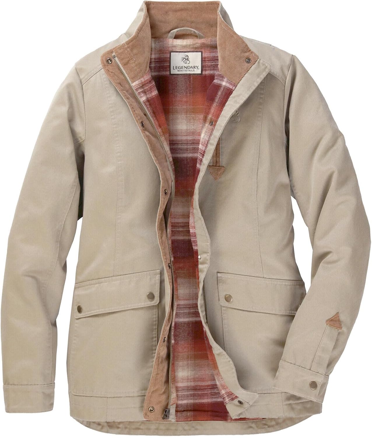 Legendary Whitetails Women’s Shirt Jacket Long Sleeve Flannel Lined