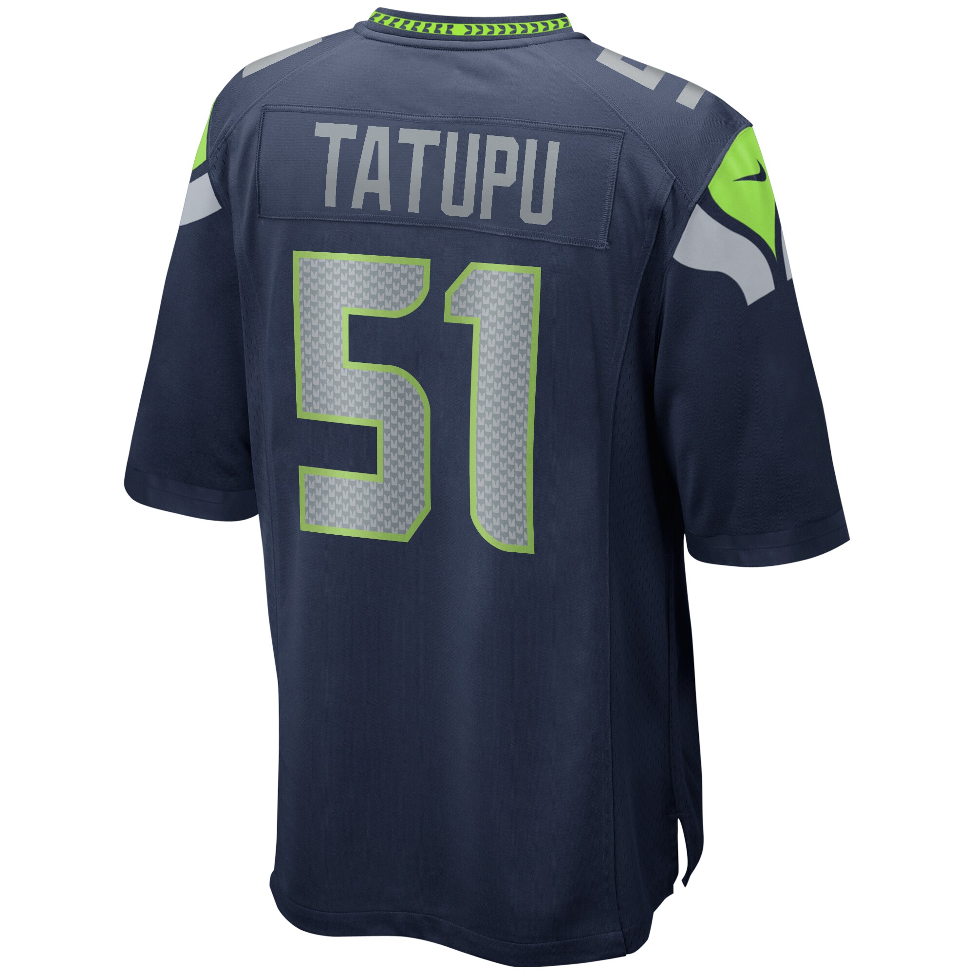 Lofa Tatupu Seattle Seahawks Nike Game Retired Player Jersey – College Navy