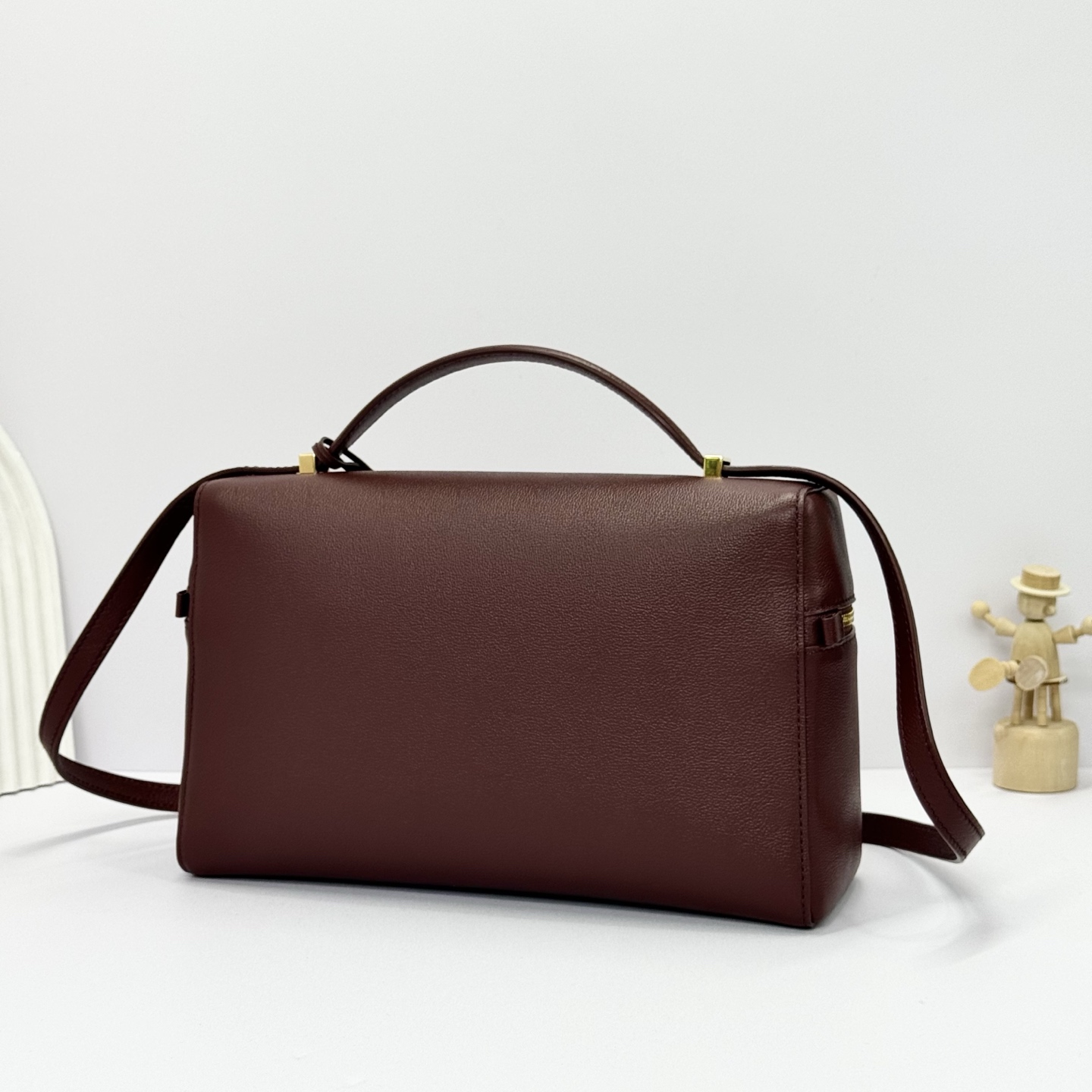 Loro Piana Extra Bag L27 Calfskin Smoked Caramel/Sun Gold | Loro Piana