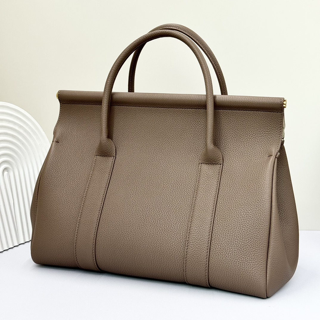 Loro Piana Loom bag L32 Grained Calfskin Rain Drops/Sun Gold | Loro