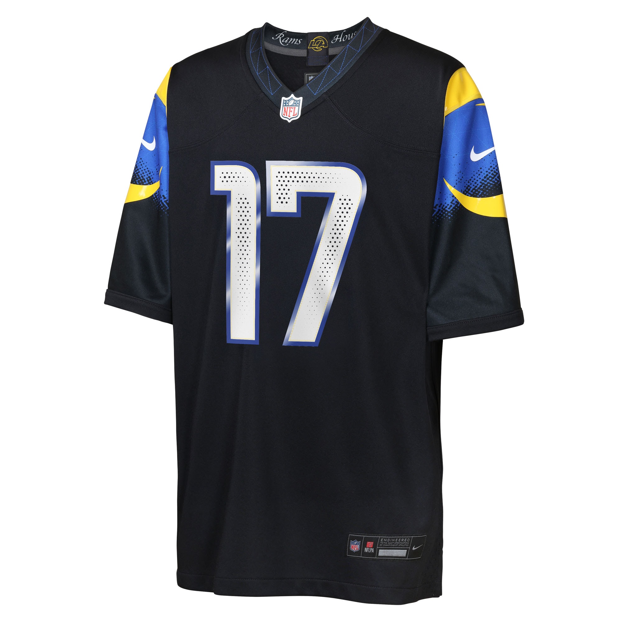 Los Angeles Rams Nike Game Rivalry Jersey – Pitch Blue – Davante Adams – Youth