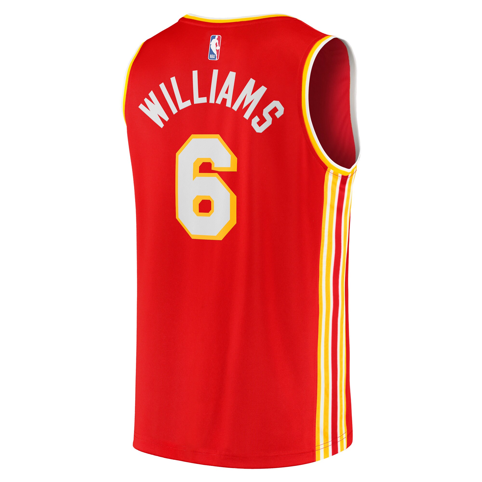 Lou Williams Atlanta Hawks Fanatics Branded Youth 2021/22 Fast Break Replica Jersey – Icon Edition – Red