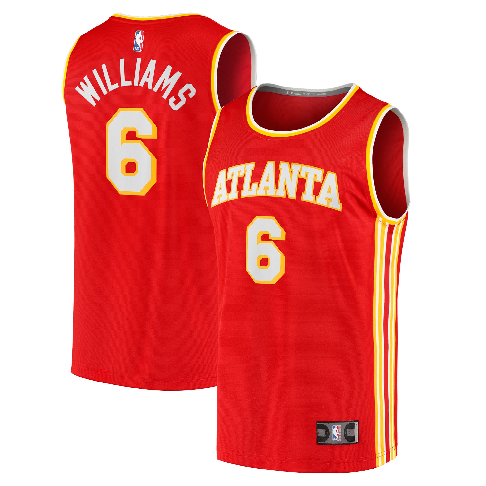 Williams Hawks Red Jersey