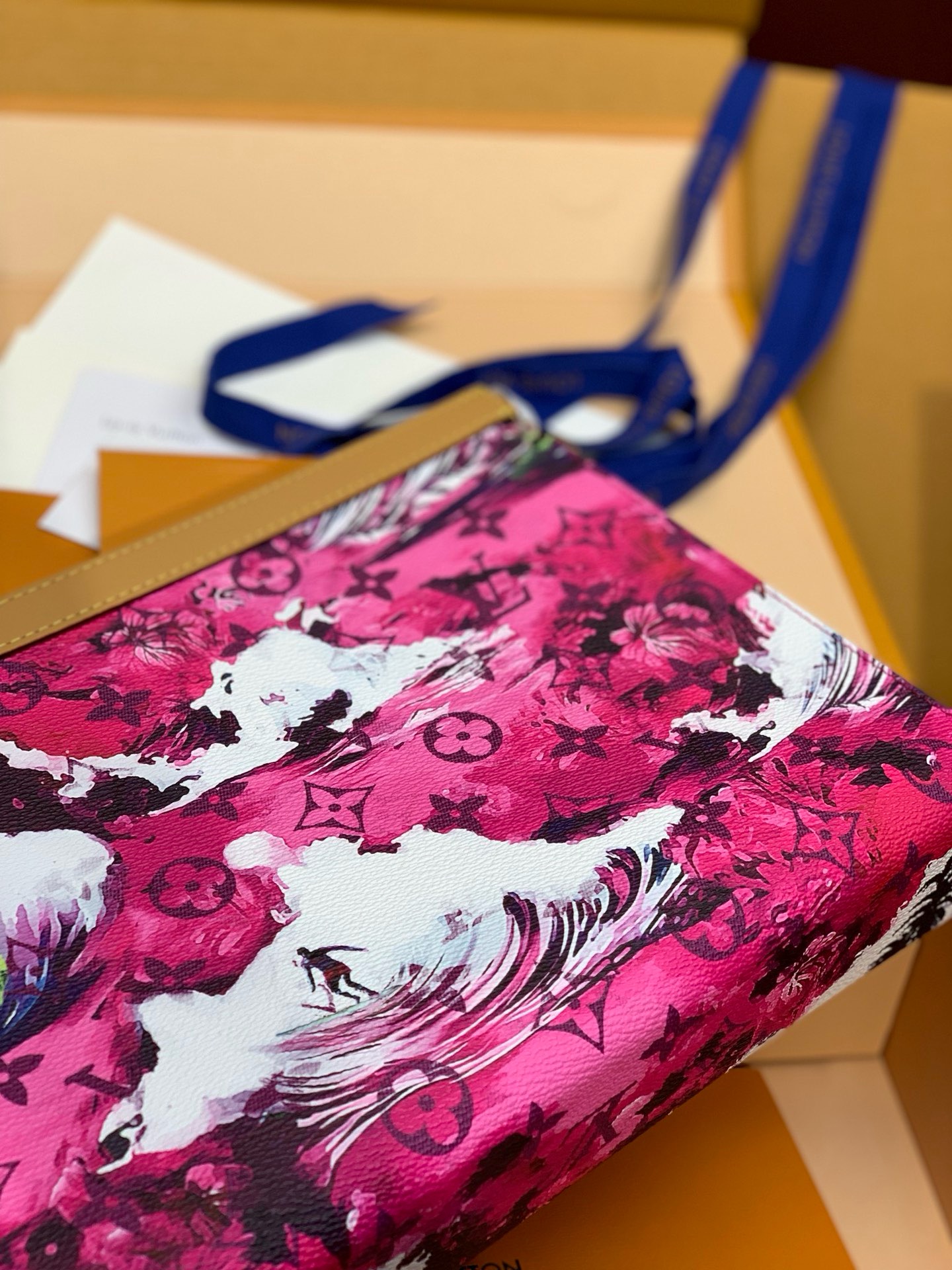 LOUIS VUITTON] Louis Vuitton Pochette Voyage Clutch Bag