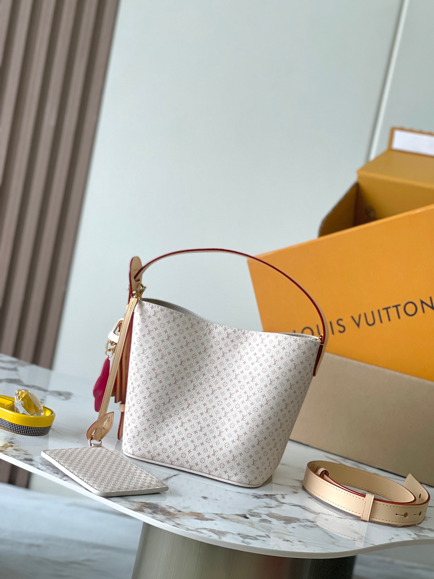LOUIS VUITTON All In BB Bag H27 Beige