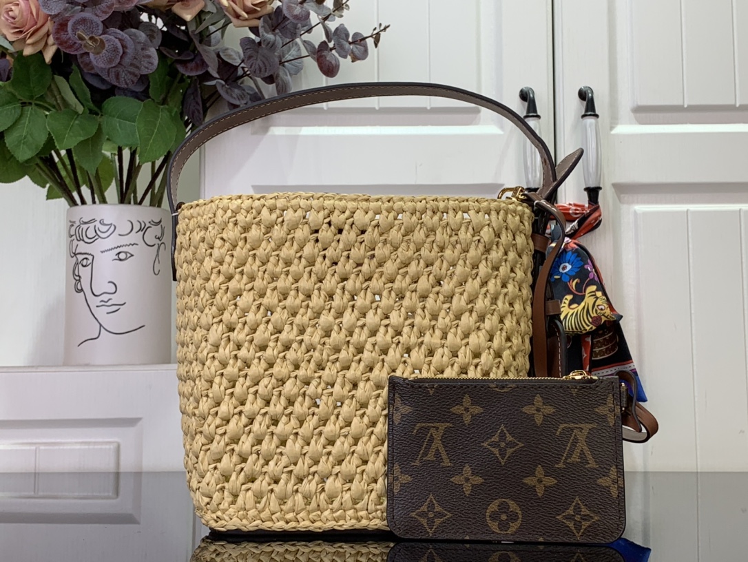 Louis Vuitton All In BB Bag Other Monogram Canvas Natural Color