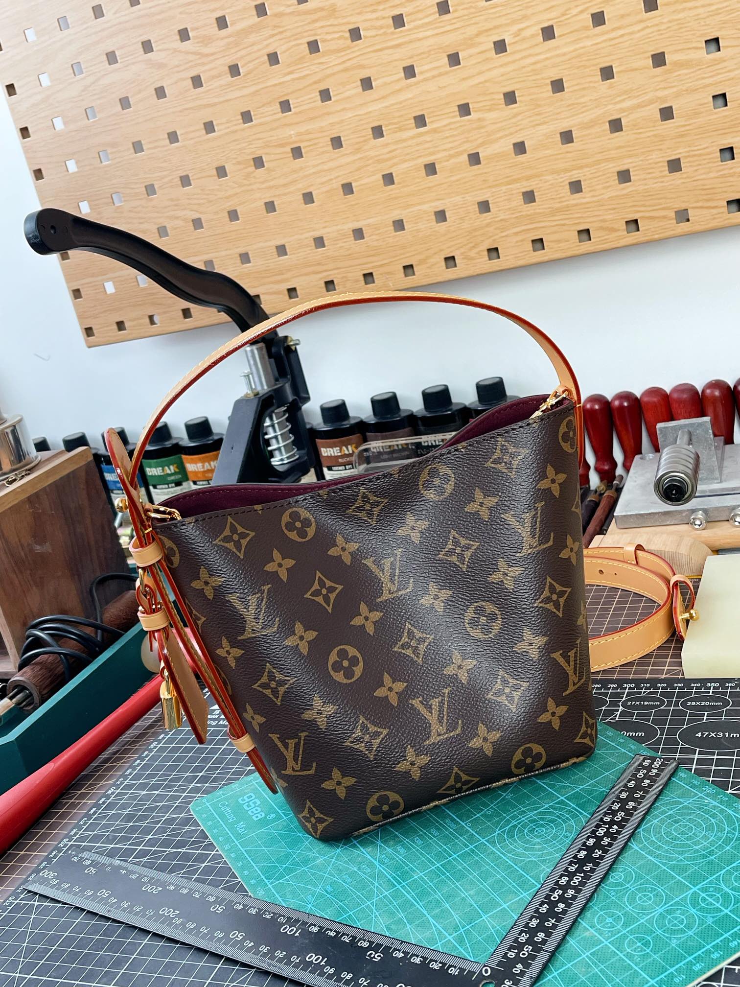 Louis Vuitton All-In BB Monogram Handbag