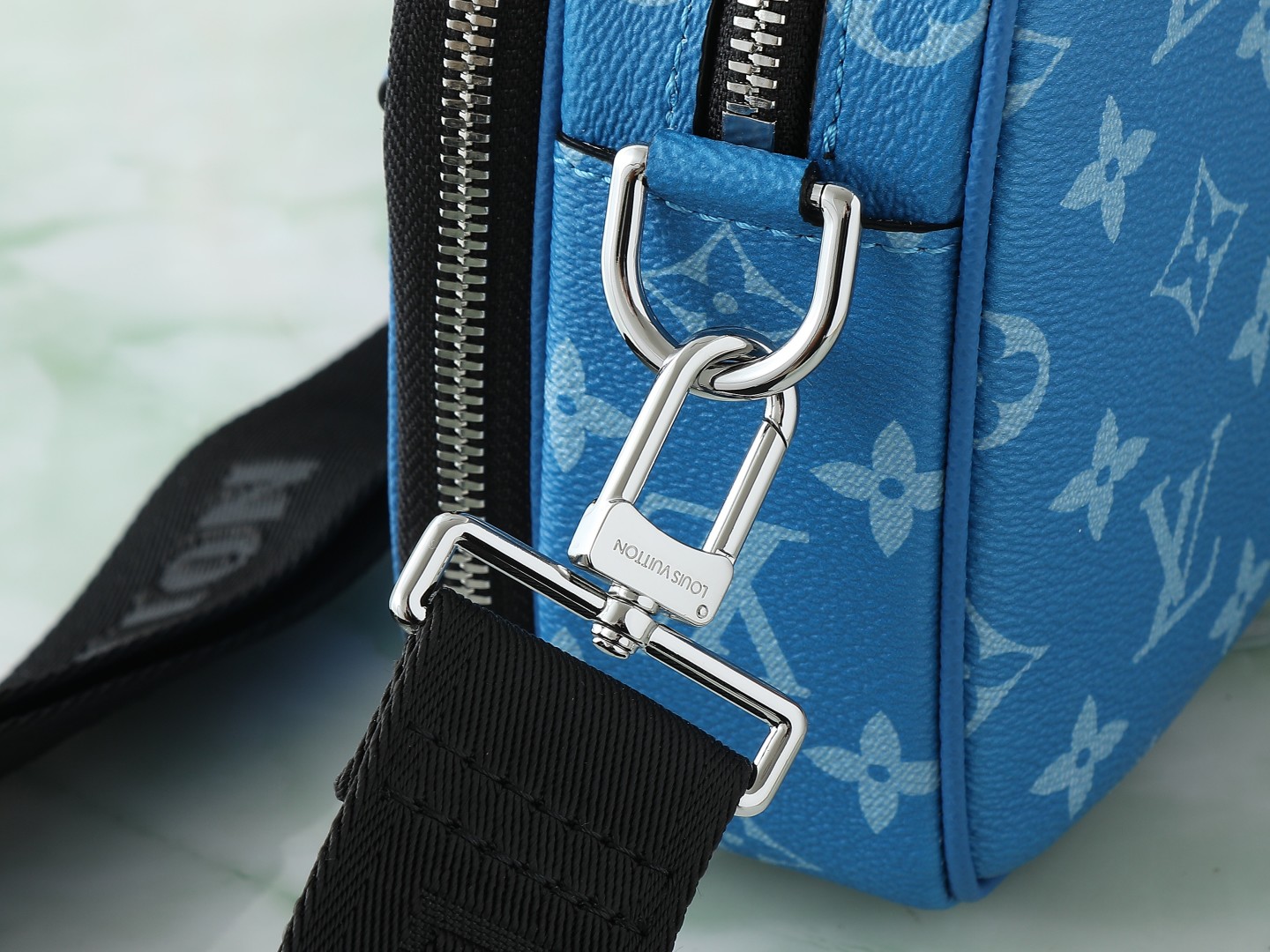 Louis Vuitton Alpha Messenger Bag 'Blue' Men's Bag