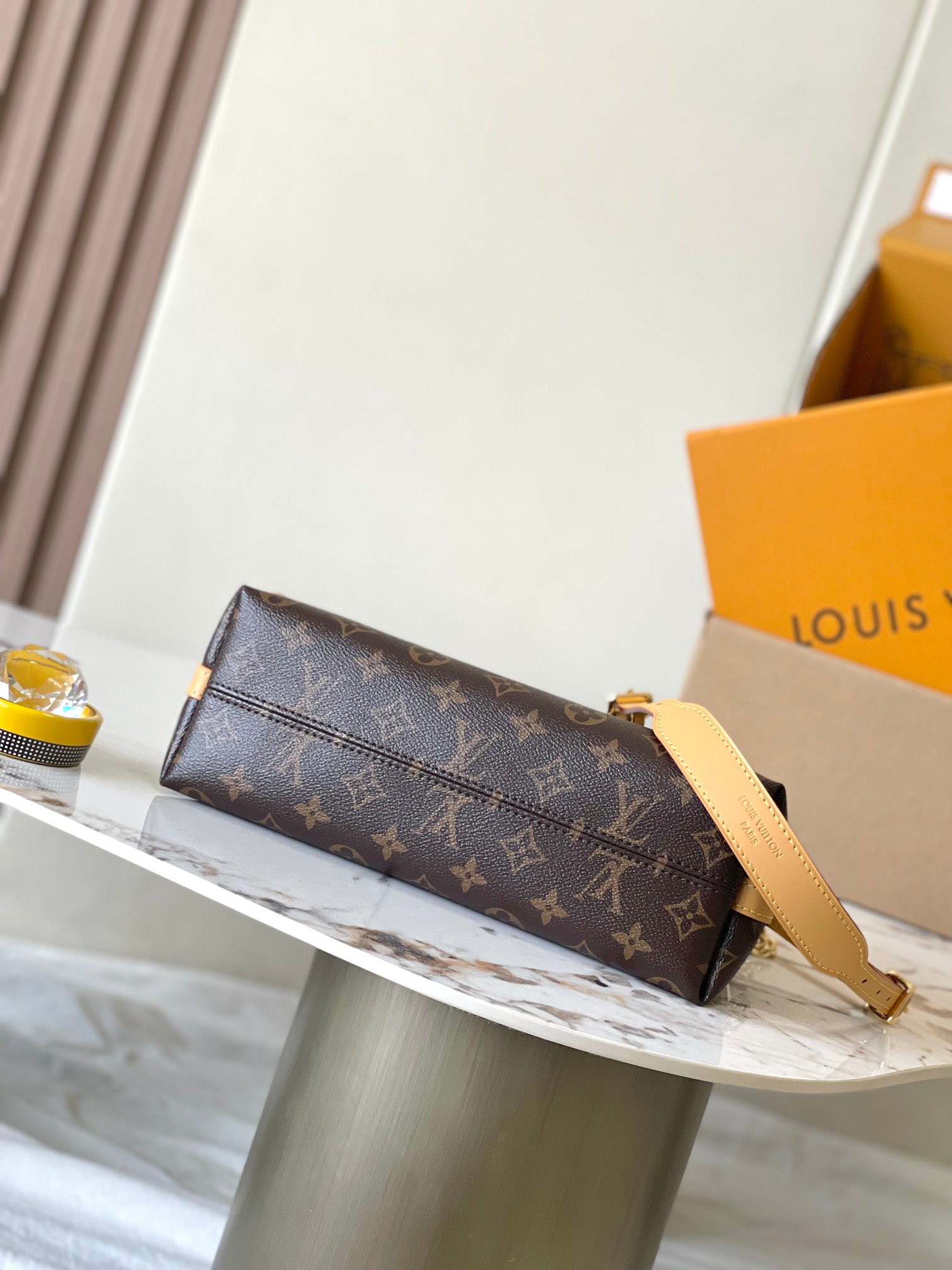 Louis Vuitton | Bags | Louis Vuitton Damier Tote Pm Bag Brown Beige Neverfull