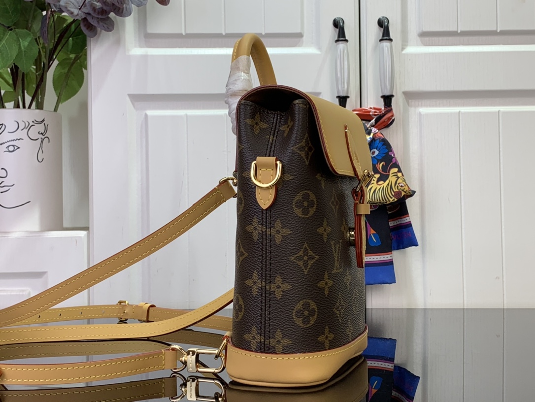Louis Vuitton | Bags | Louis Vuitton Onthego Gm Brown Canvas Handbag Preowned