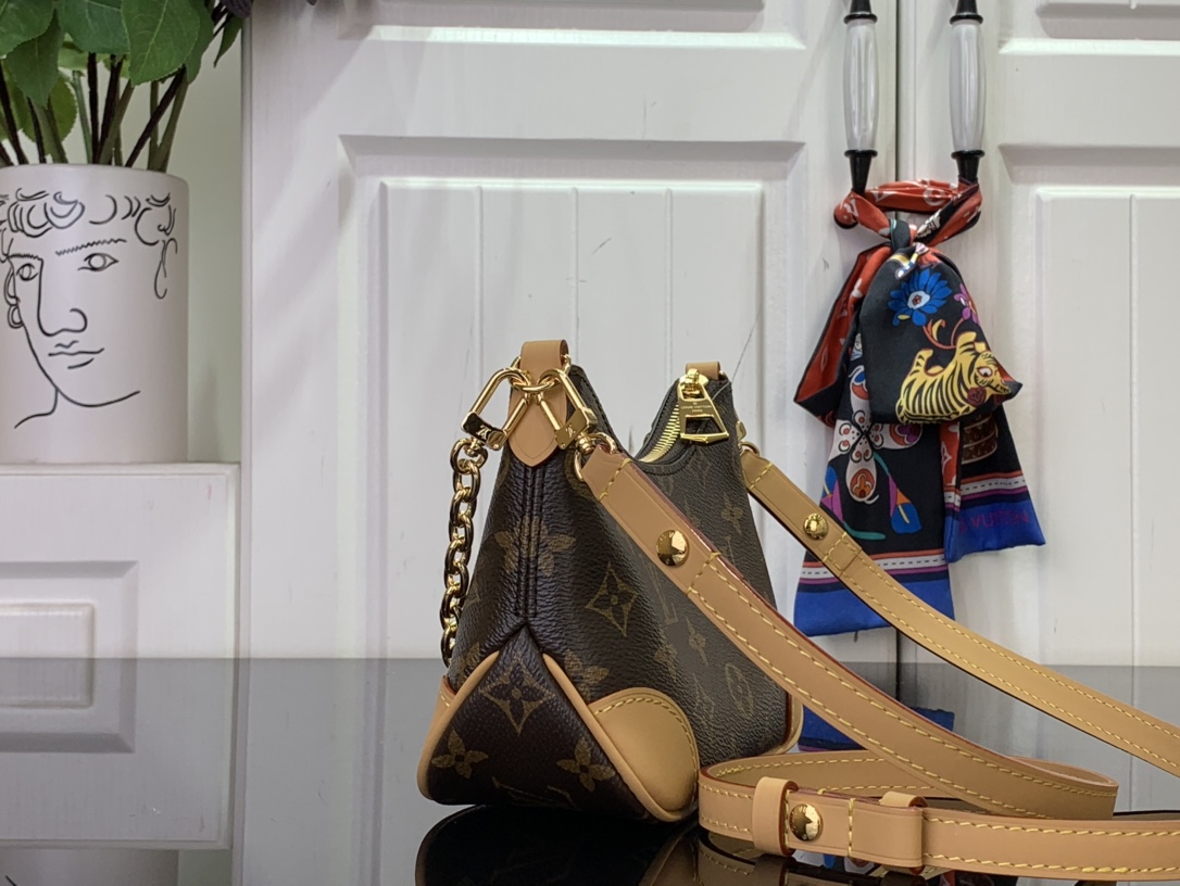 Louis Vuitton Boulogne Monogram Canvas 'Brown