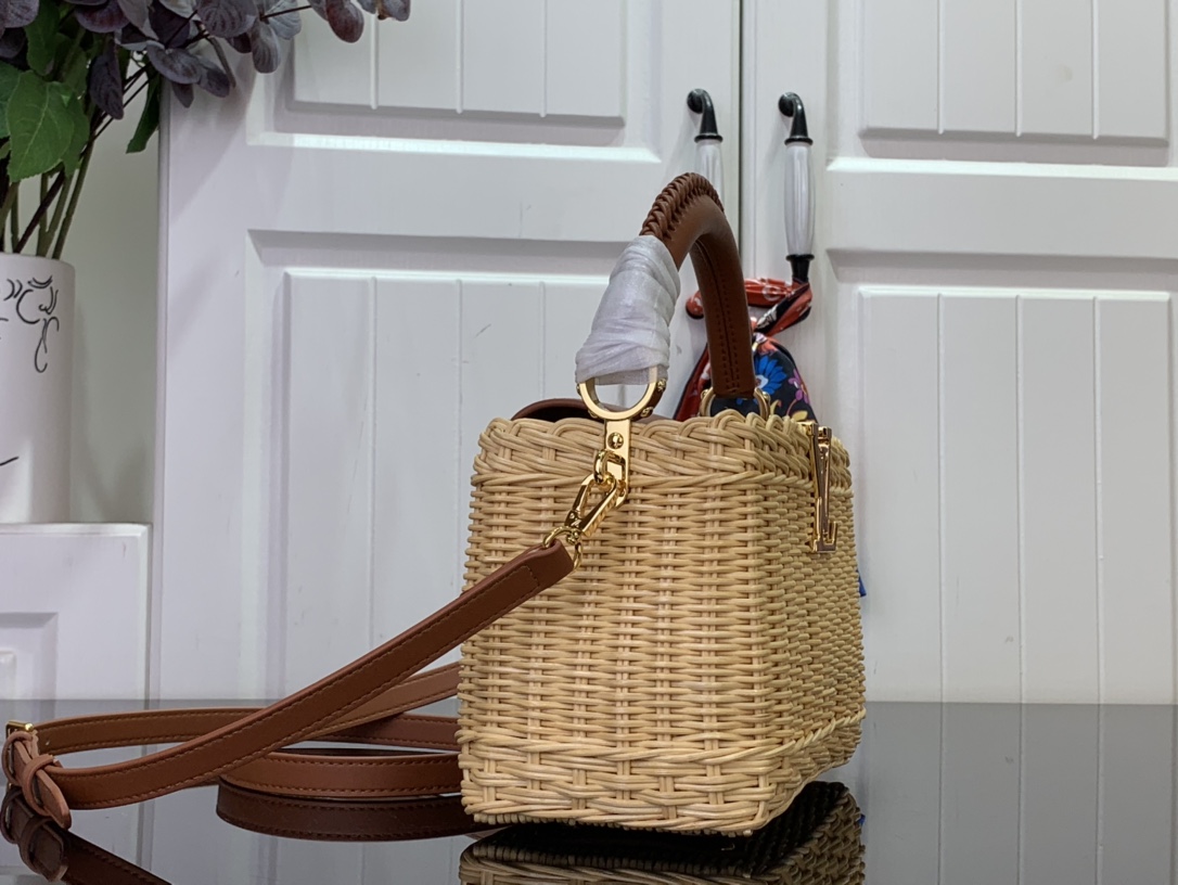 Louis Vuitton Capucines BB Capucines Bag Brown