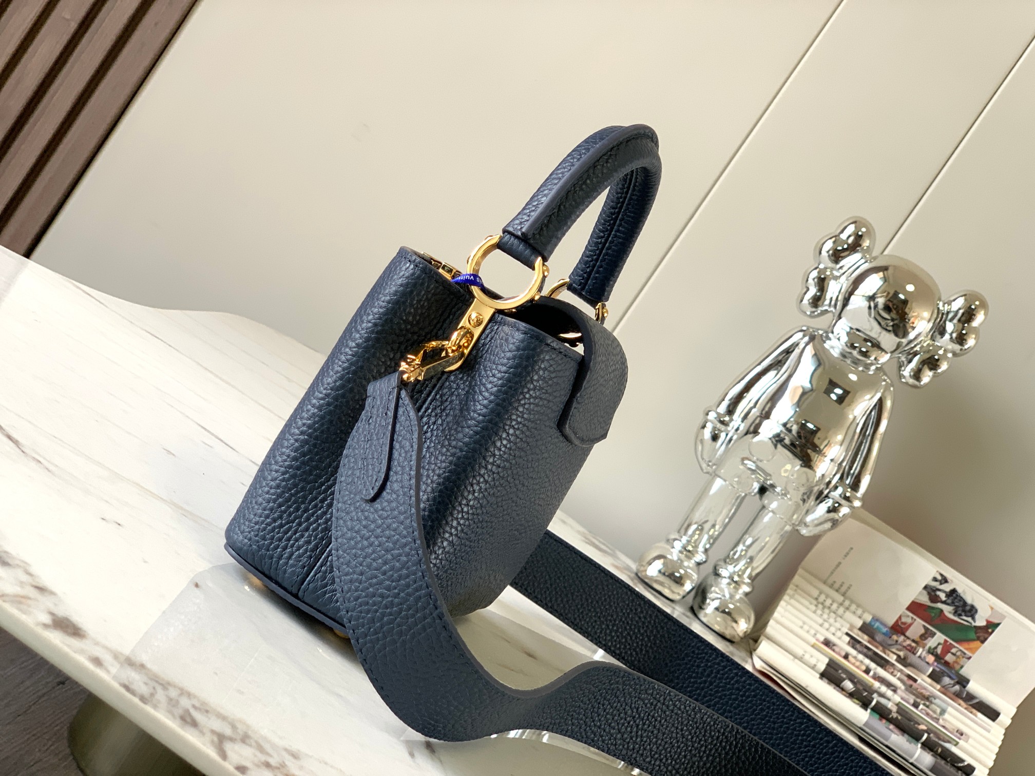 Louis Vuitton Capucines Mini Capucines Bag Black - Bags | LOUIS VUITTON
