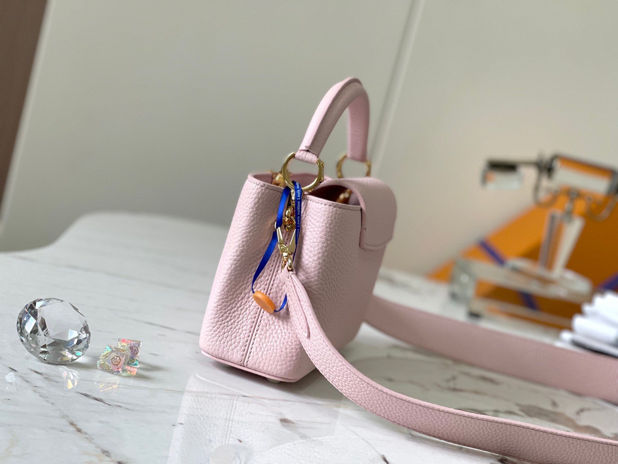 Louis Vuitton Capucines Pink Small