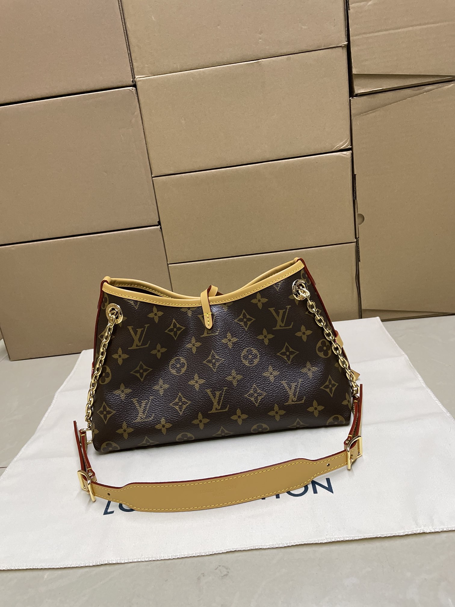 Louis Vuitton CarryAll BB Monogram - Women - Handbags | LOUIS VUITTON