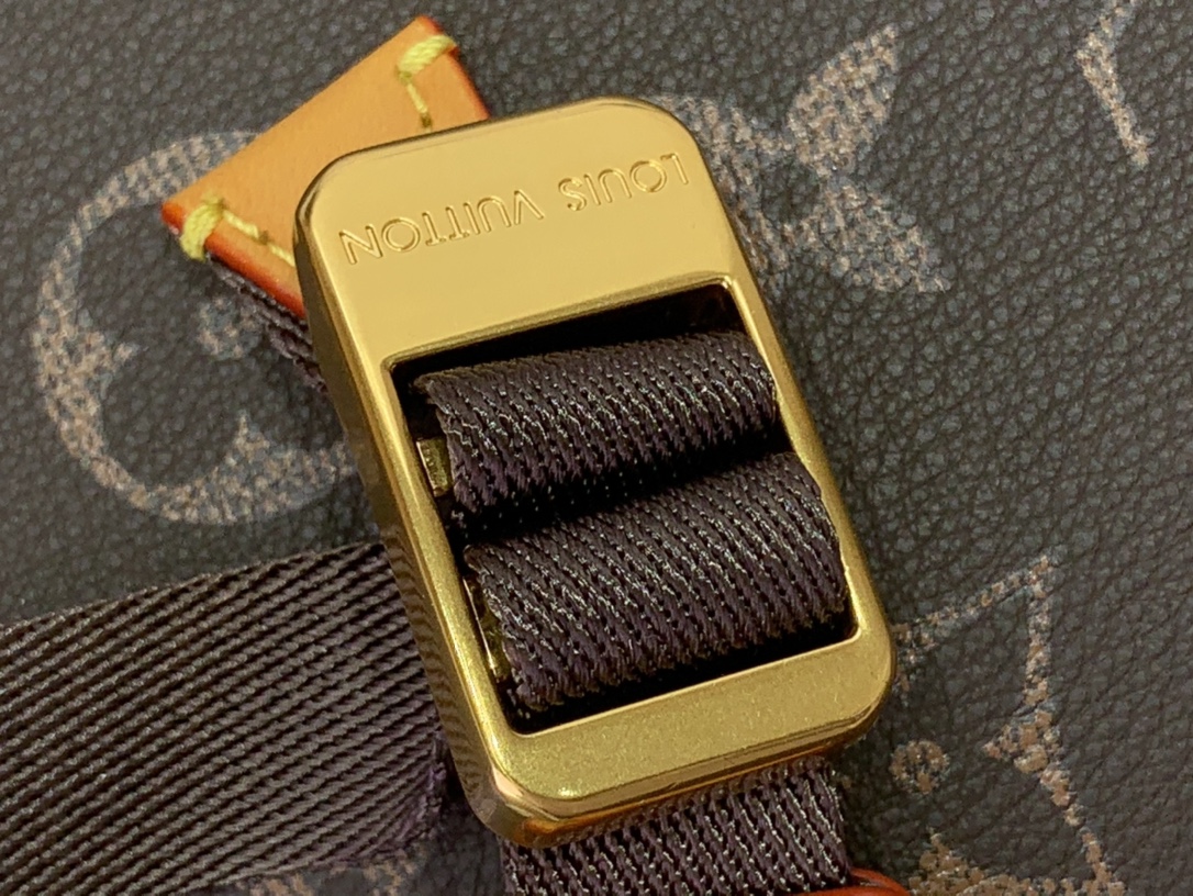 Louis Vuitton Christopher MM Monogram Macassar Yellow Backpack