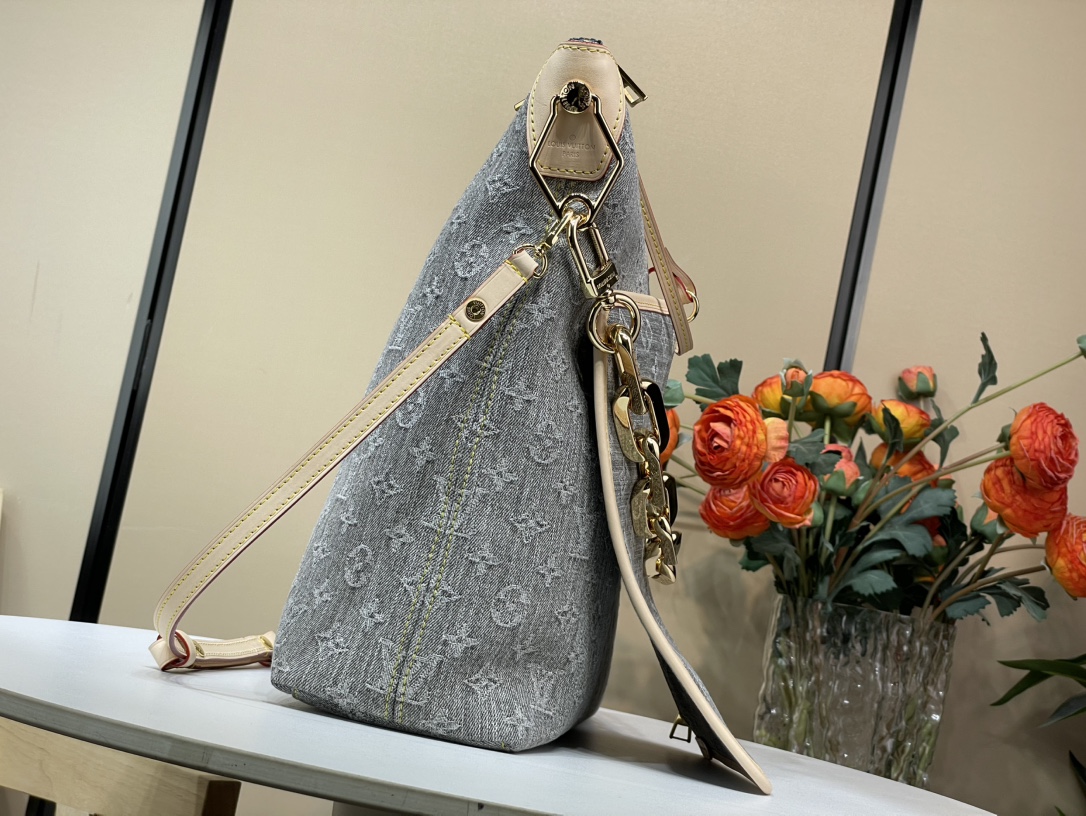 Louis Vuitton Coussin Hobo MM M13390 Washed Gray
