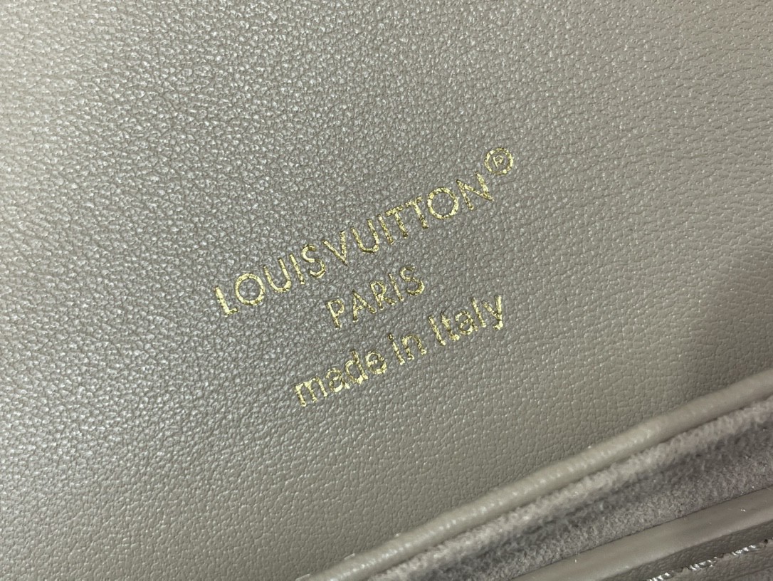 Louis Vuitton Coussin PM Embossed Monogram Leather Backpack Galet