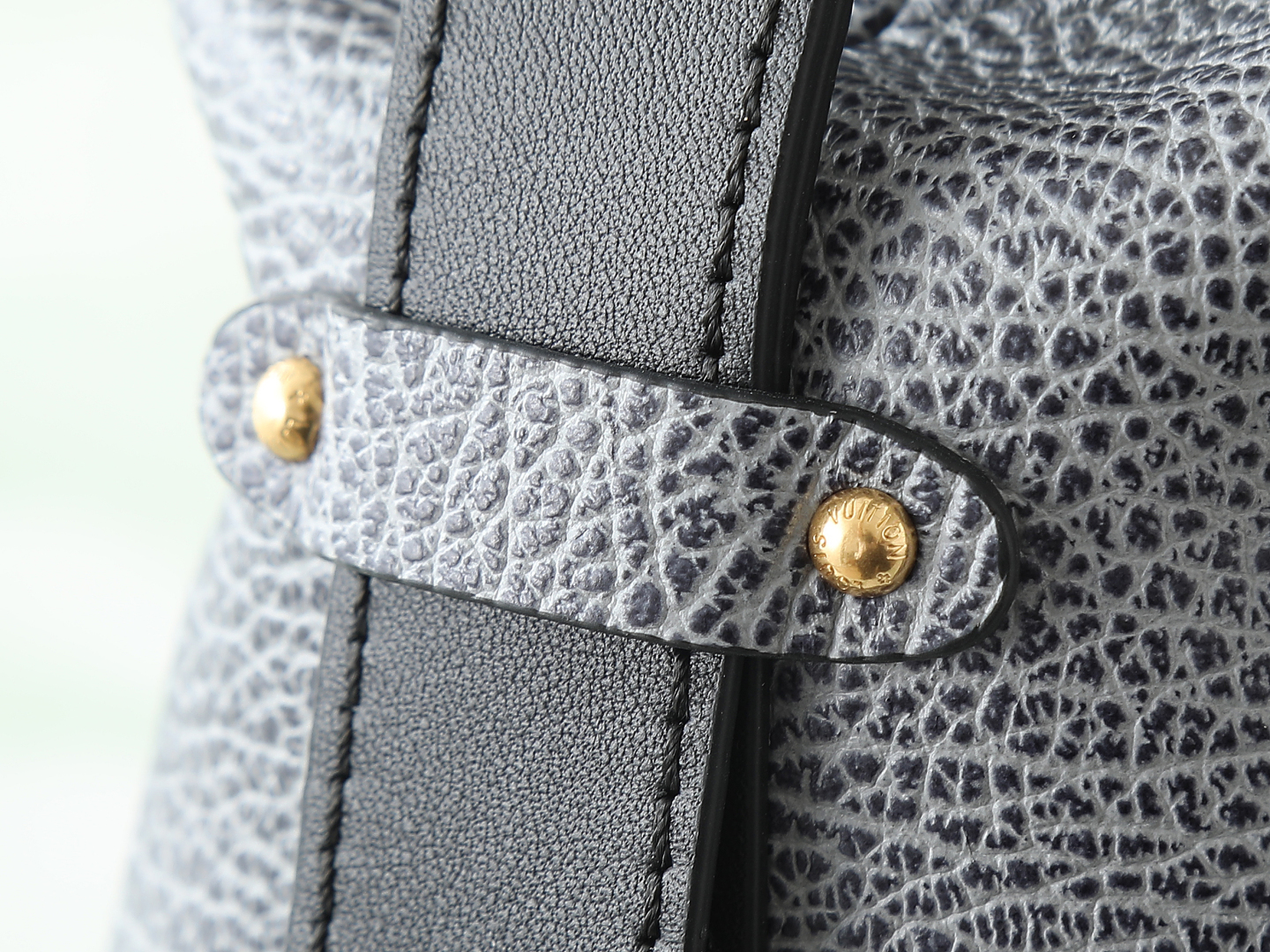 Louis Vuitton Dauphine Soft Bag Large Denim Blue Monogram