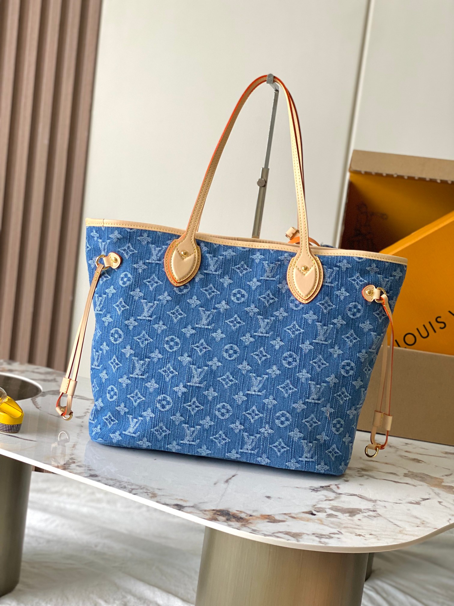 Louis Vuitton Denim Blue Shoulder Bag