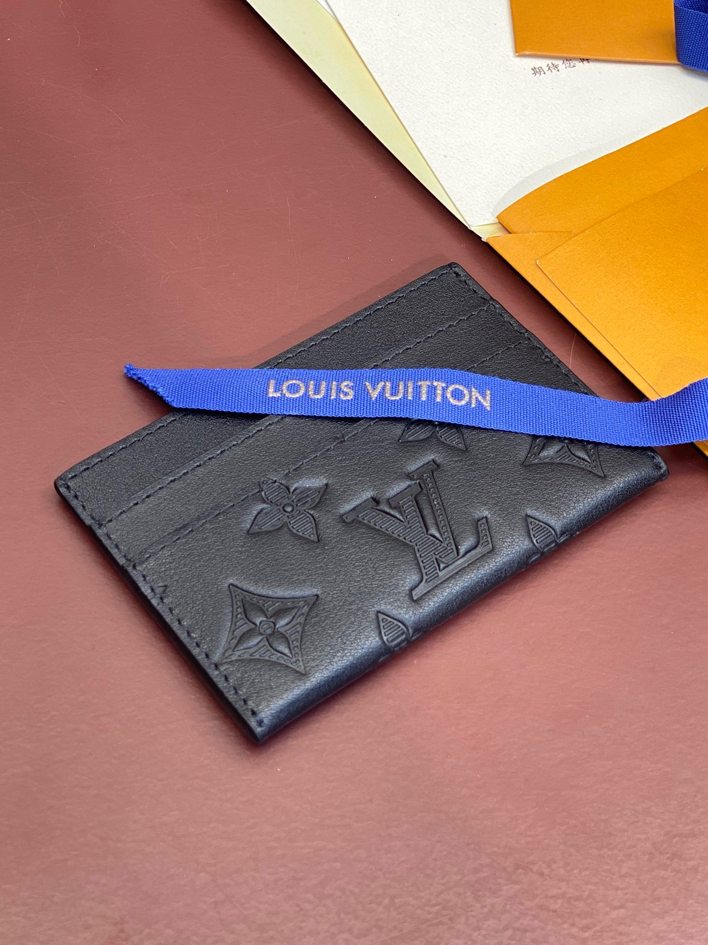 Louis Vuitton Double Card Holder ‘Black’