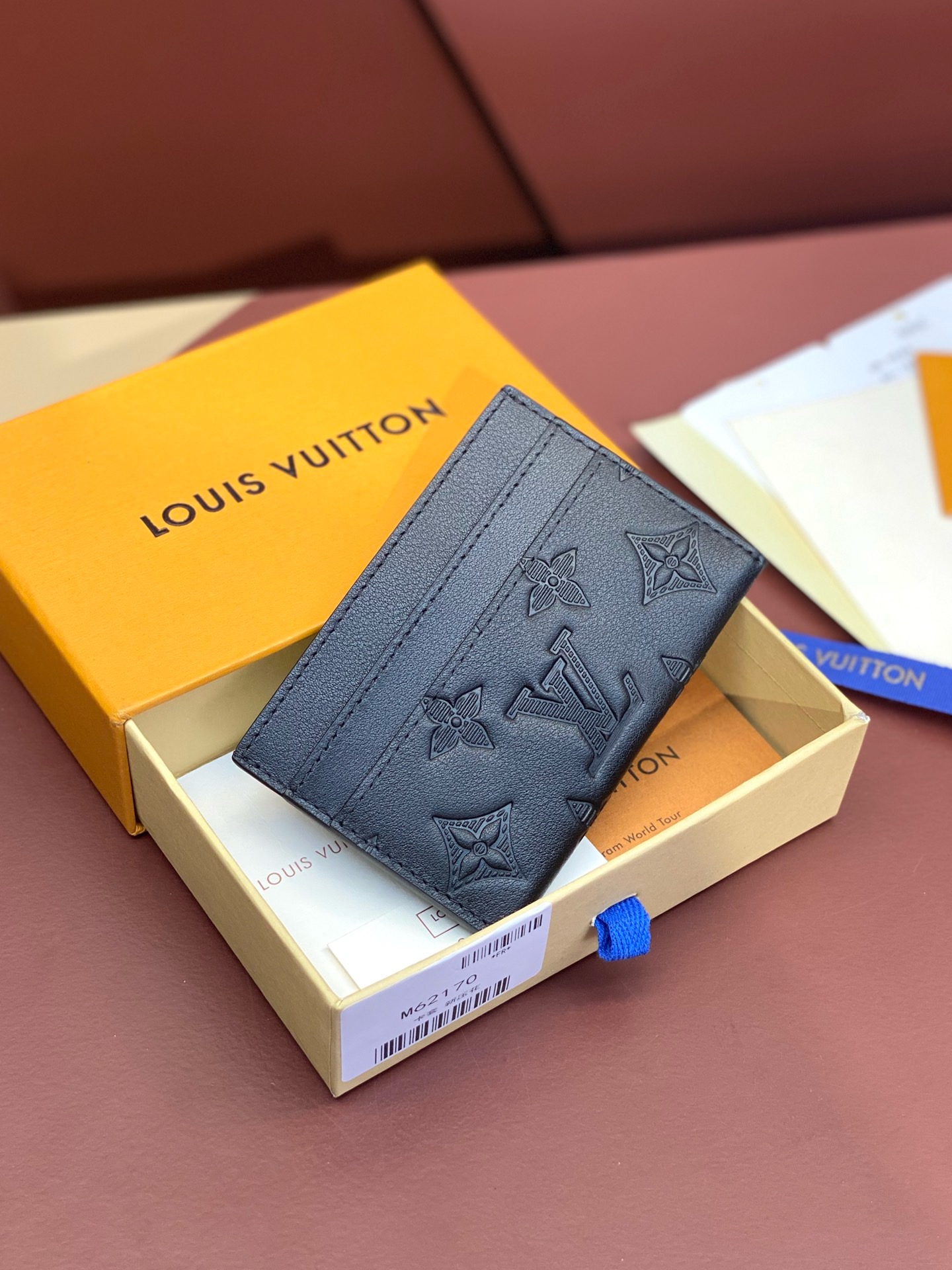Louis Vuitton Double Card Holder ‘Black’