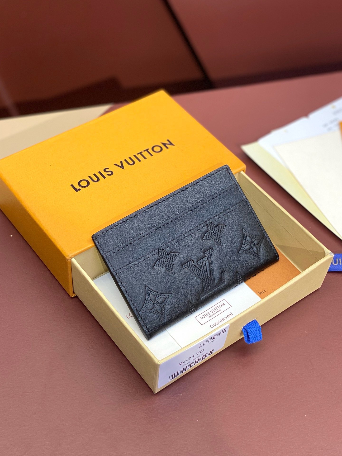 Louis Vuitton Double Card Holder ‘Black’
