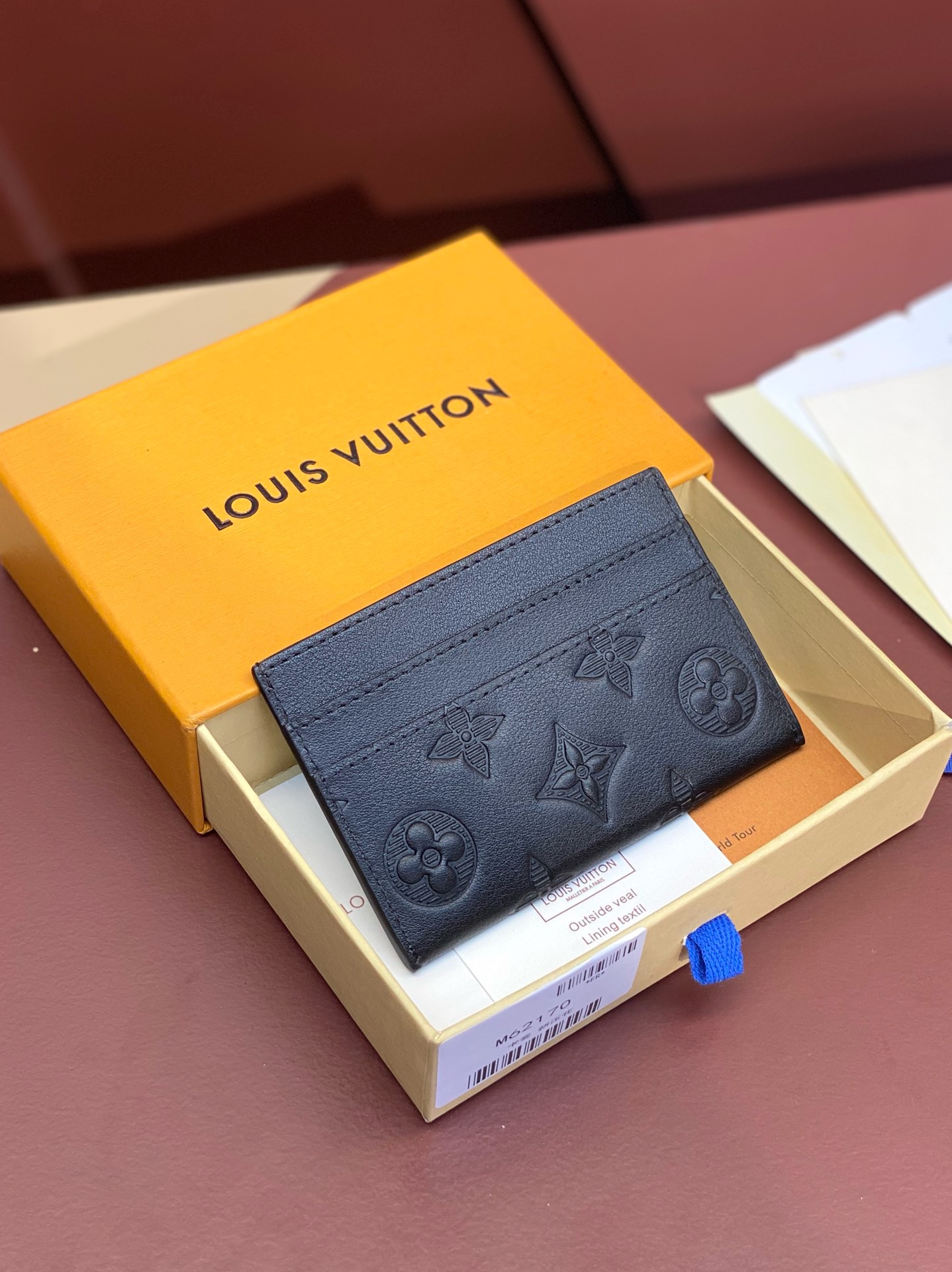 Louis Vuitton Double Card Holder ‘Black’