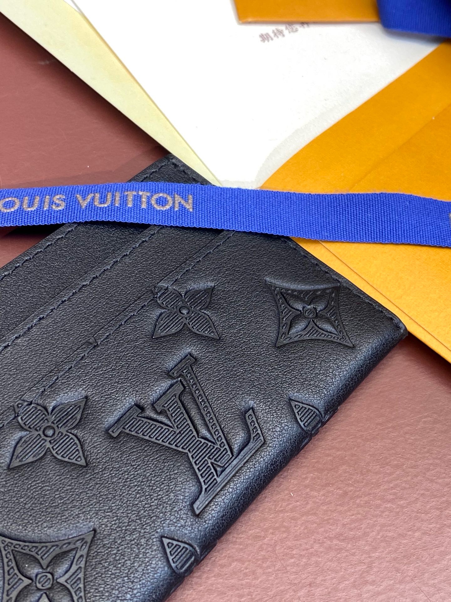 Louis Vuitton Double Card Holder ‘Black’