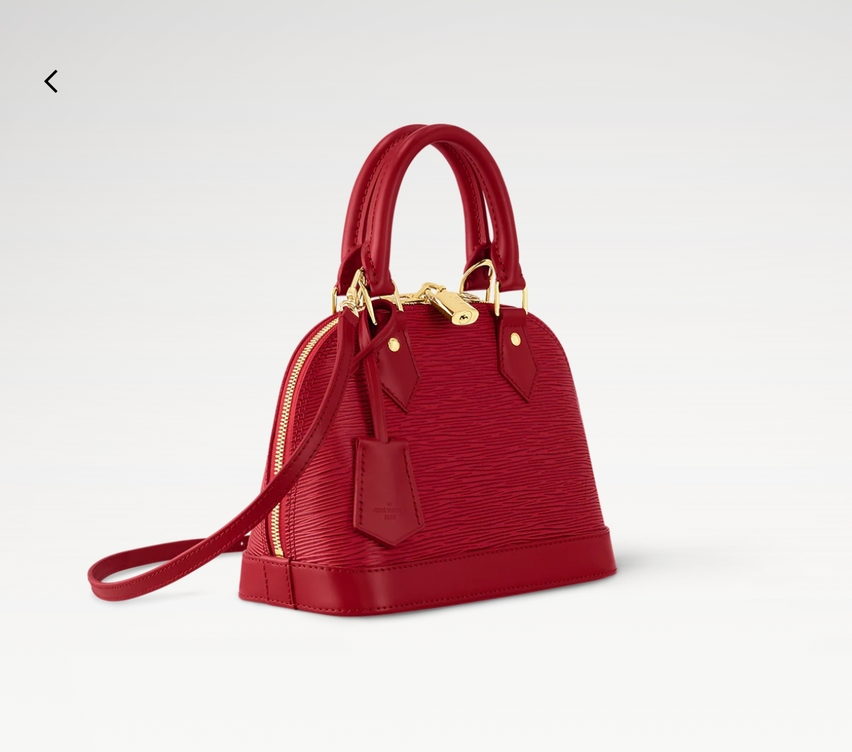LOUIS VUITTON Epi Alma BB Carmine 1667446