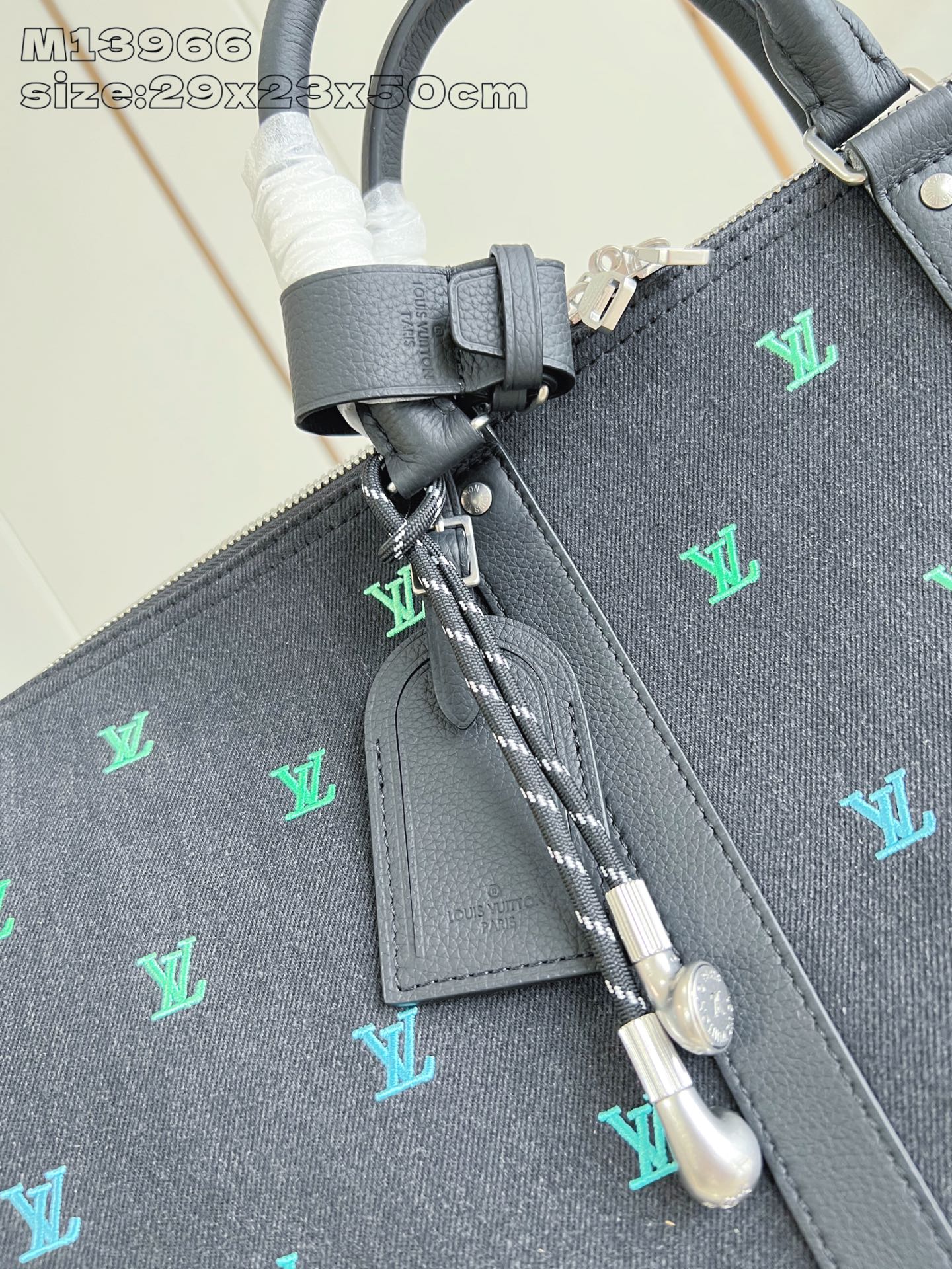 Louis Vuitton Keepall Bandoulière 50 Monogram Other Blue Bag