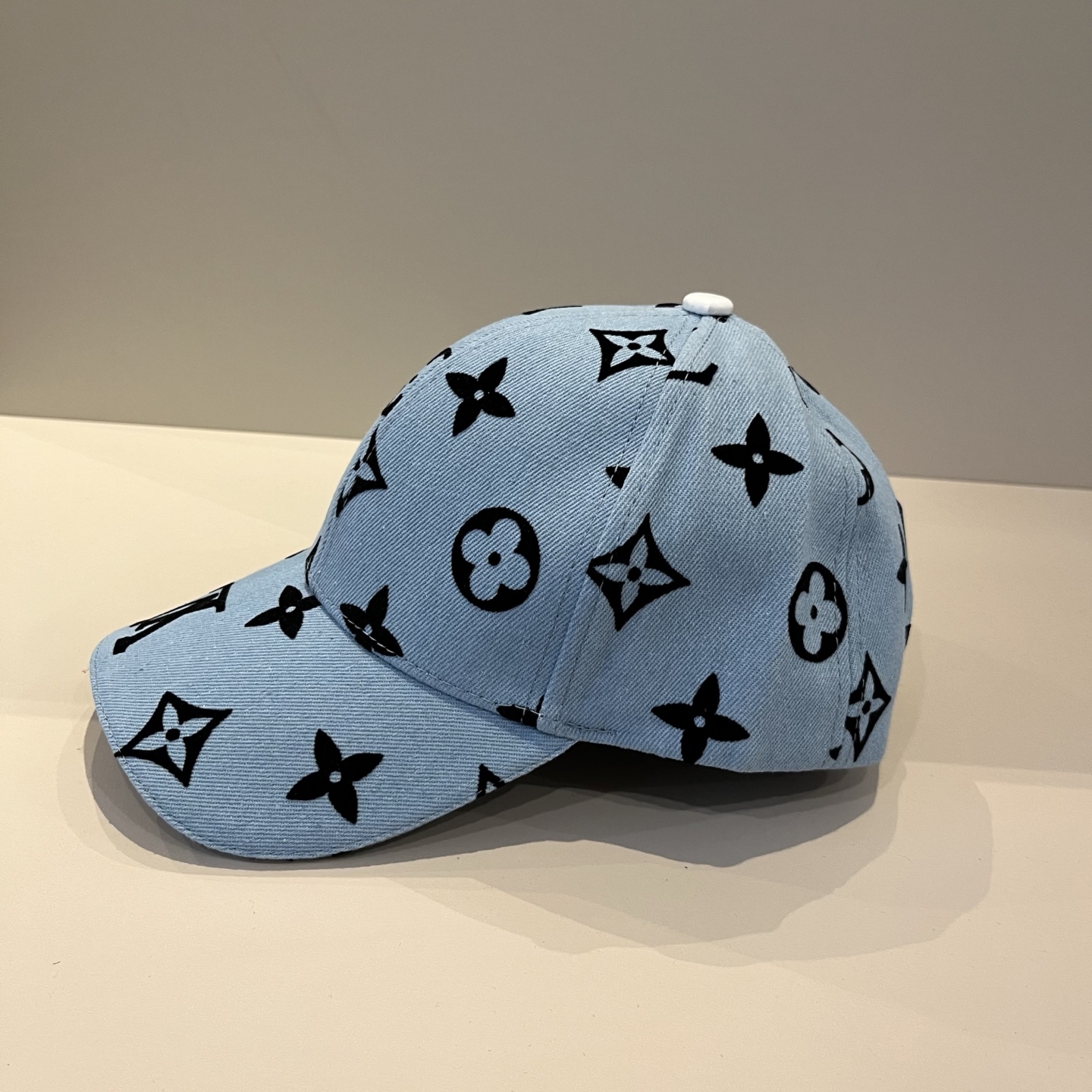 Louis Vuitton Blue Monogram Cap - Designer Baseball Hat