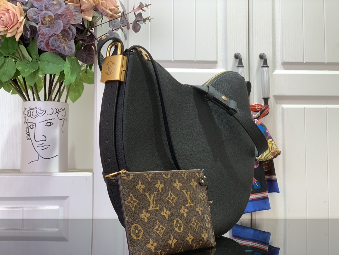Louis Vuitton Low Key Cookie MM Low Key Bag Black