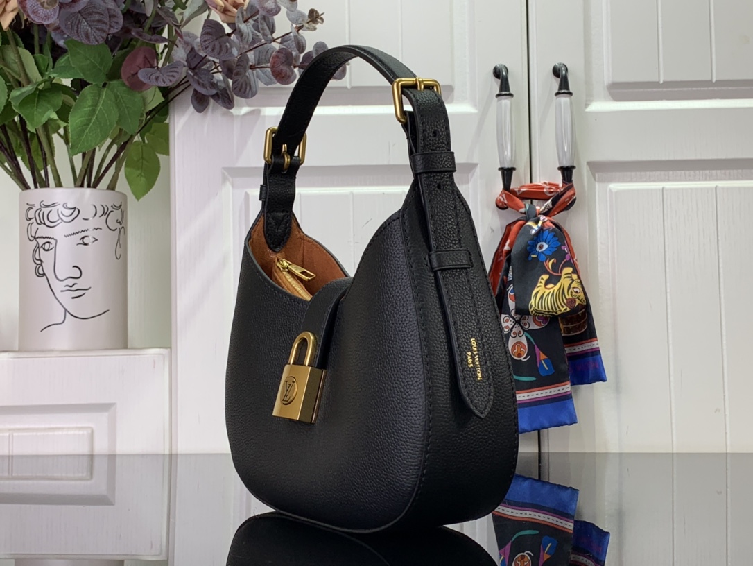 LOUIS VUITTON Low Key Shoulder Bag Low Key Black