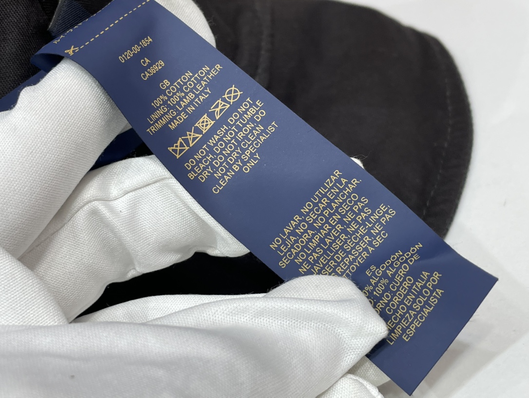 Louis Vuitton LV Blason Shading Denim Reversible Bucket Hat S00 -