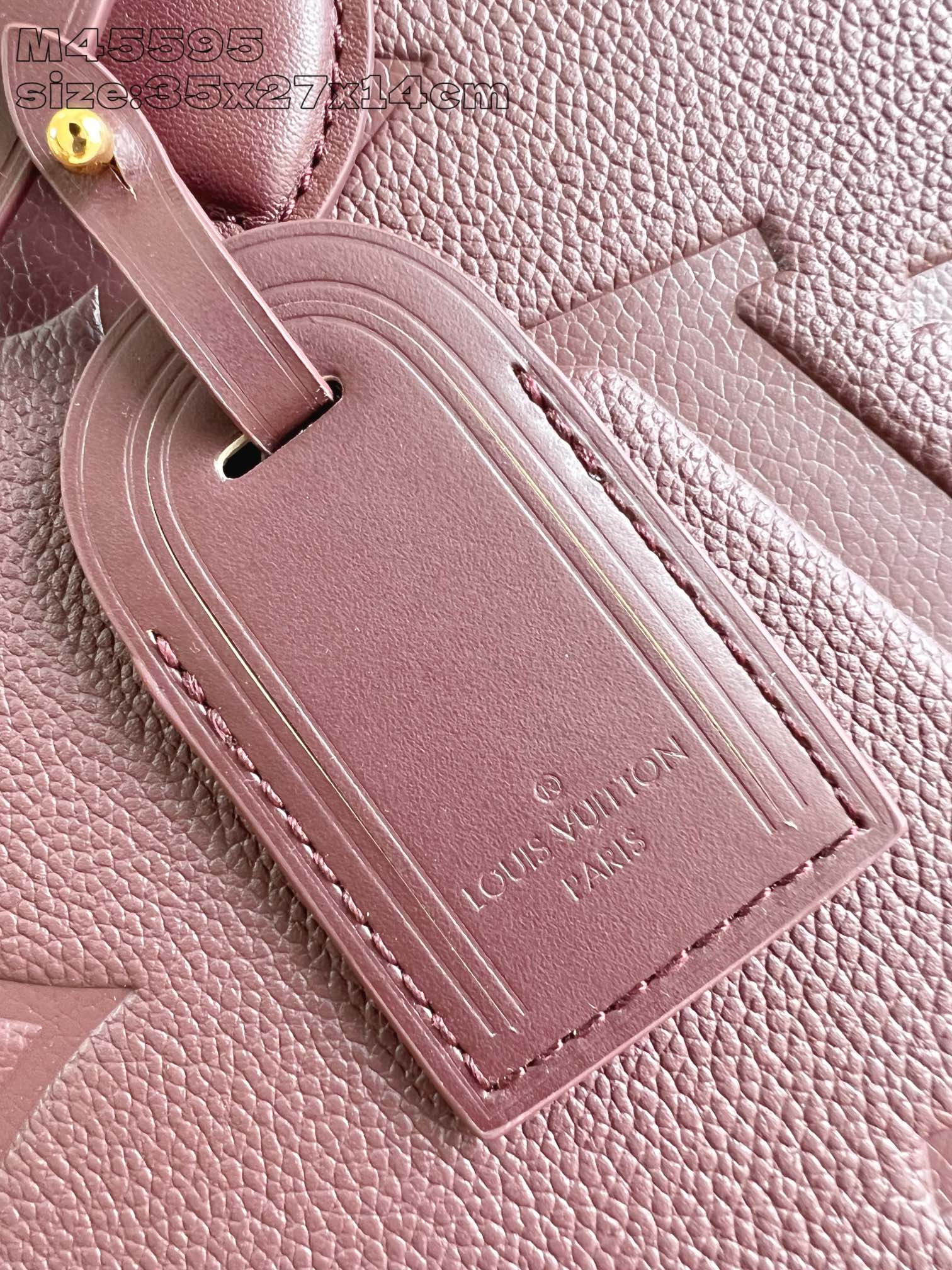 Louis Vuitton LV Monogram OnTheGo MM – Burgundy Totes